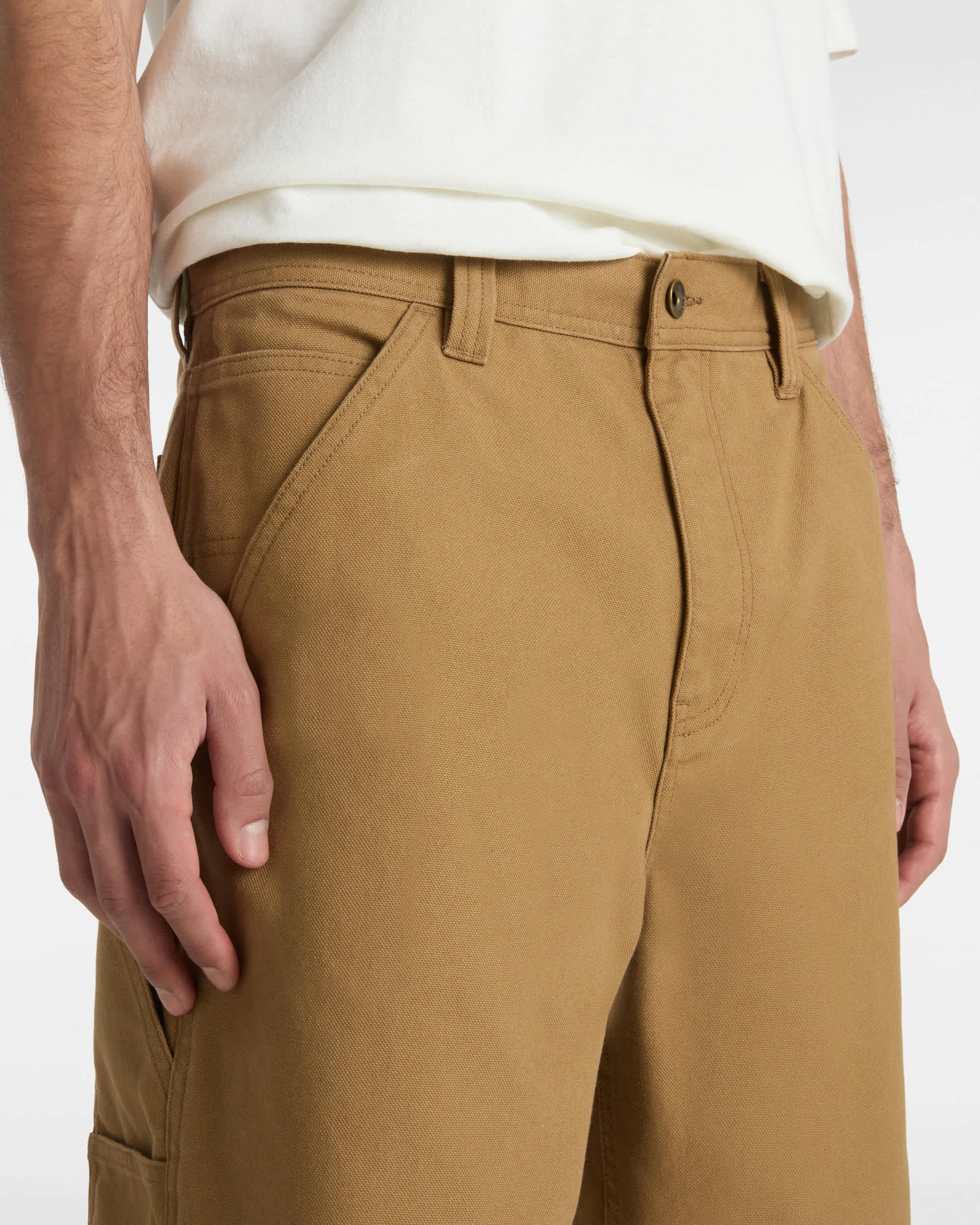 Short en toile Drill Chore Carpenter VANS Marron ALT6