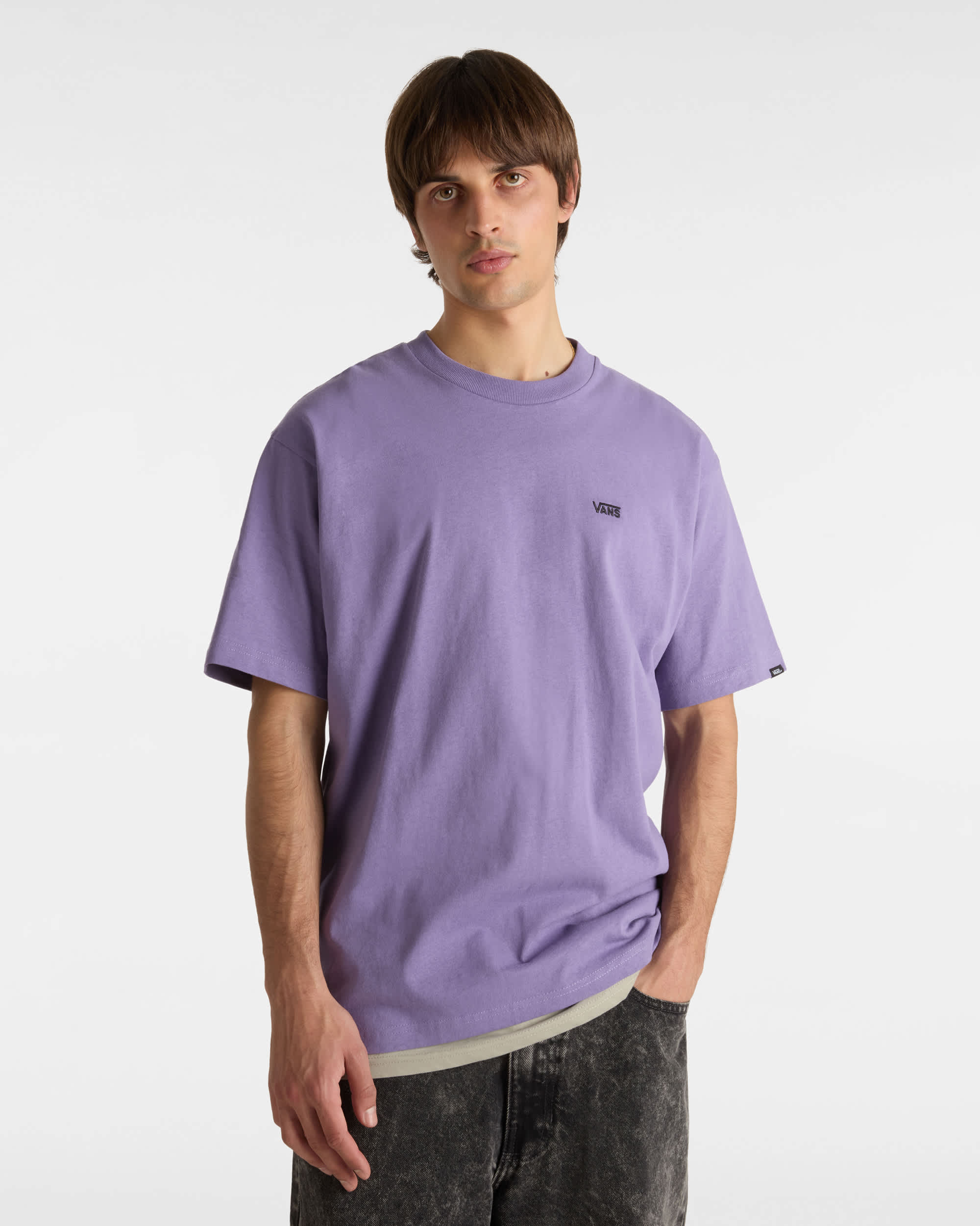 Left Chest II Logo TShirt VANS Purple ALT2