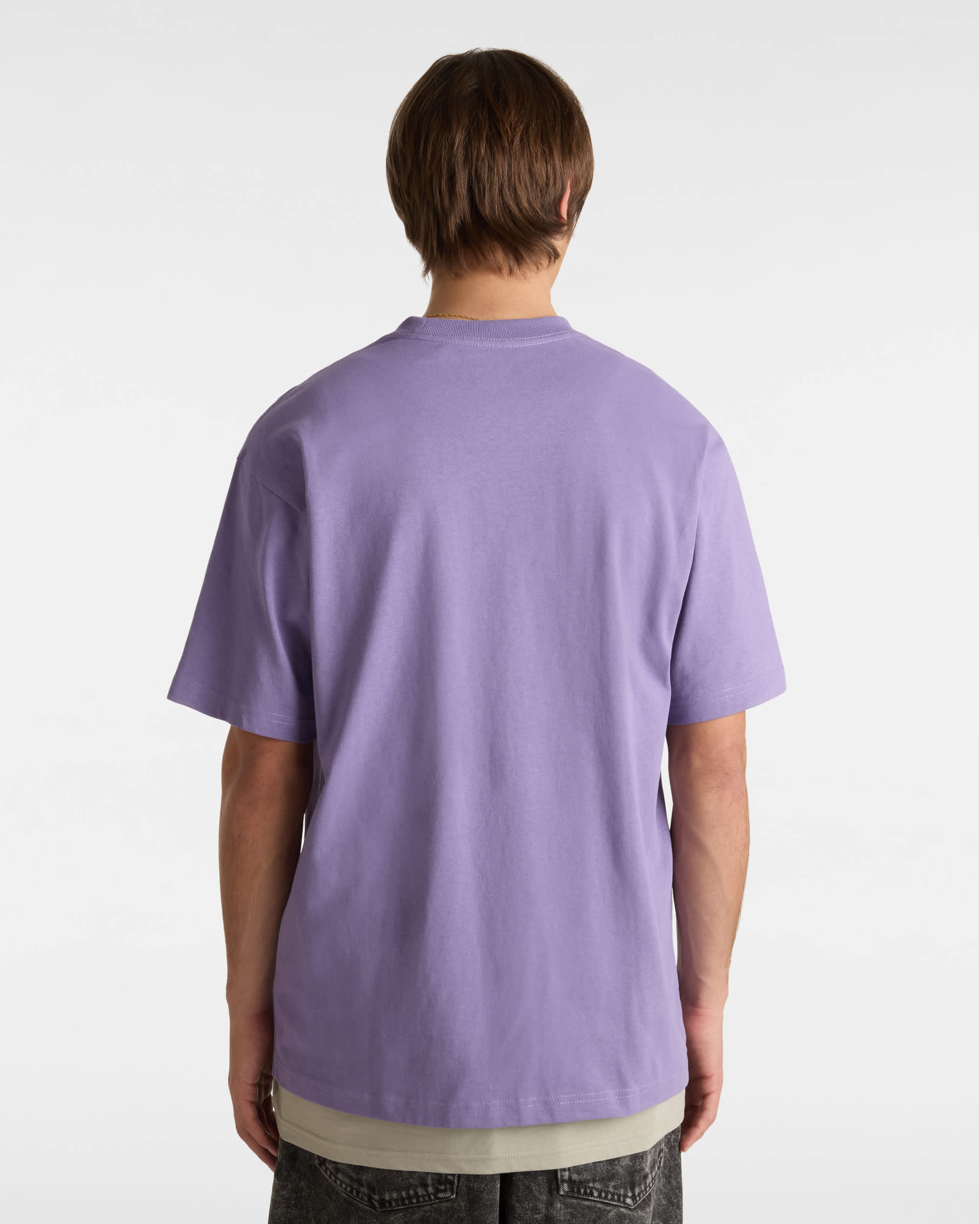 Left Chest II Logo TShirt VANS Purple ALT3