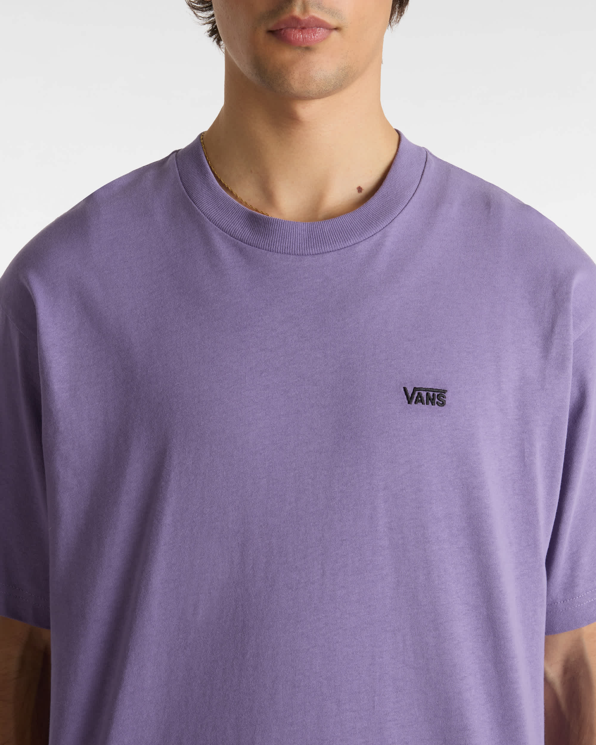 Left Chest II Logo TShirt VANS Purple ALT5