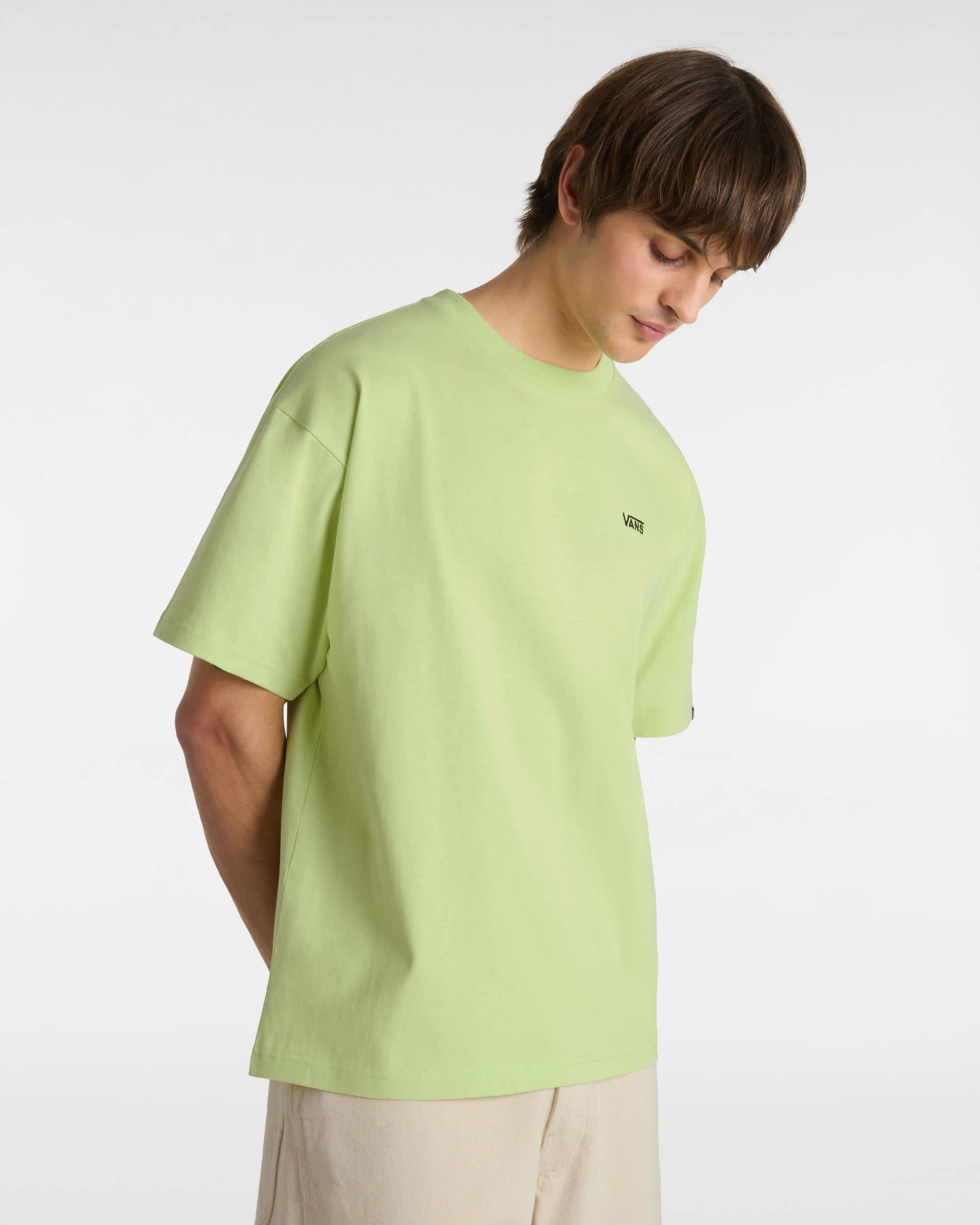 Left Chest II Logo TShirt VANS Green ALT2