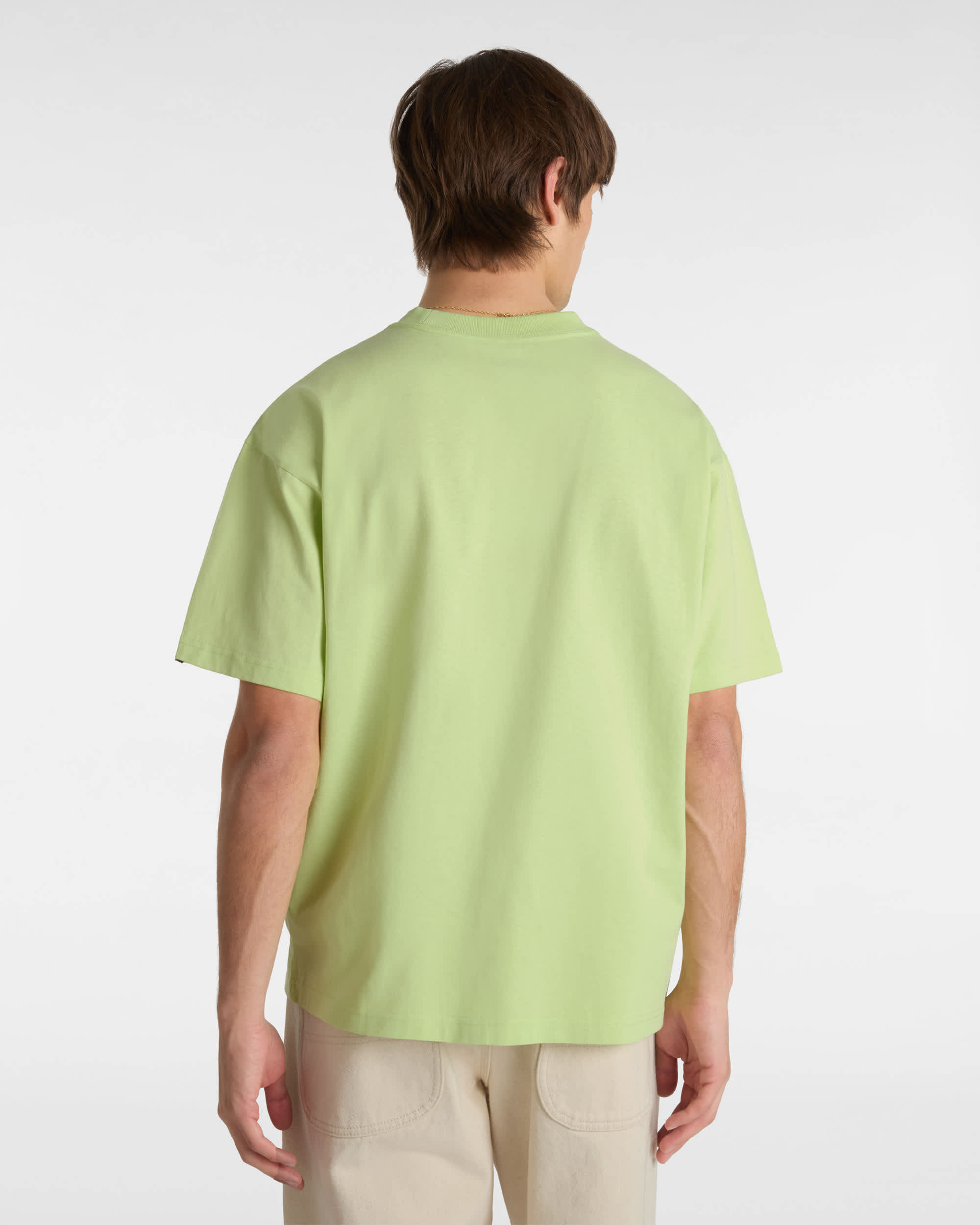Left Chest II Logo TShirt VANS Green ALT3