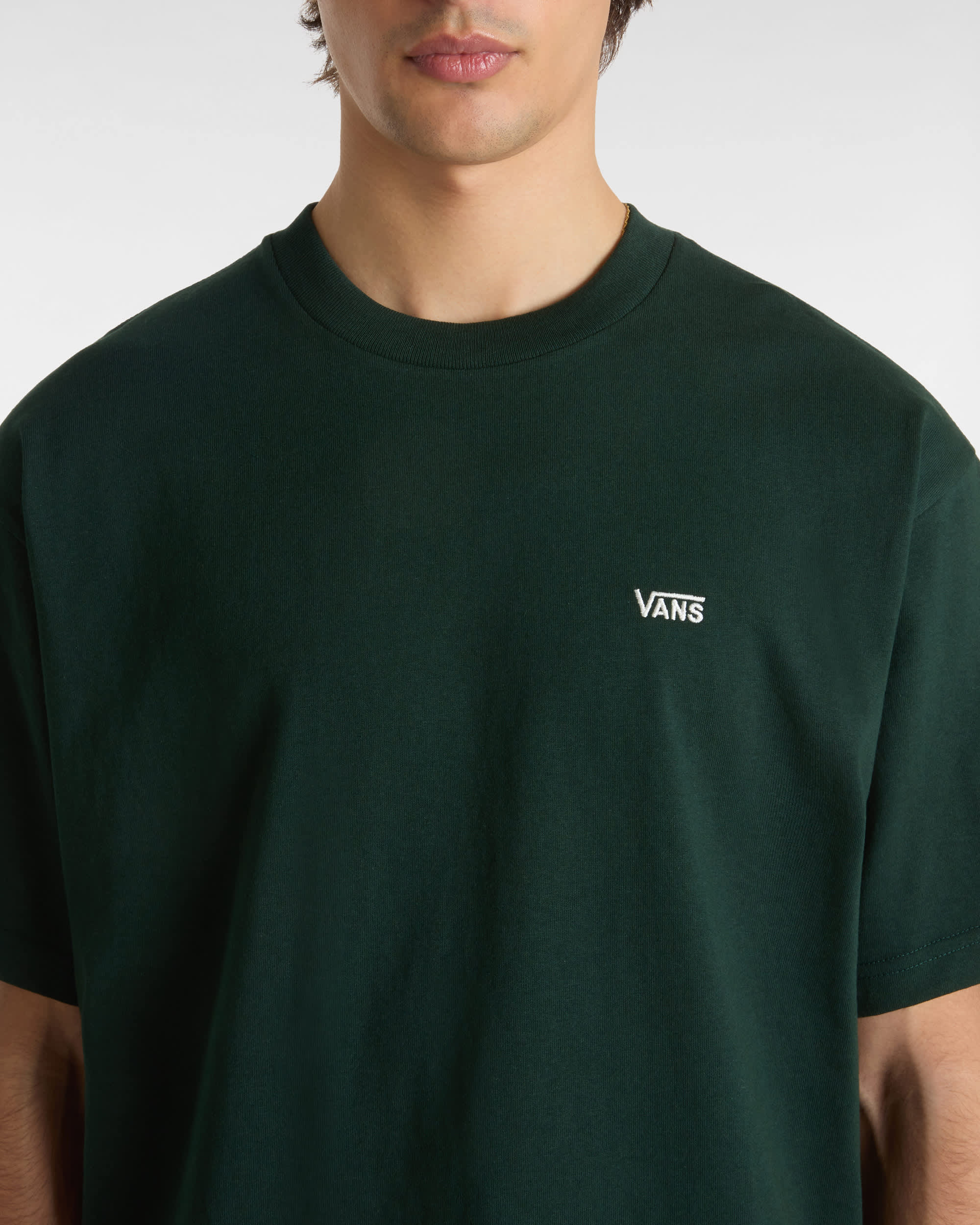 Left Chest II Logo TShirt VANS Green ALT5