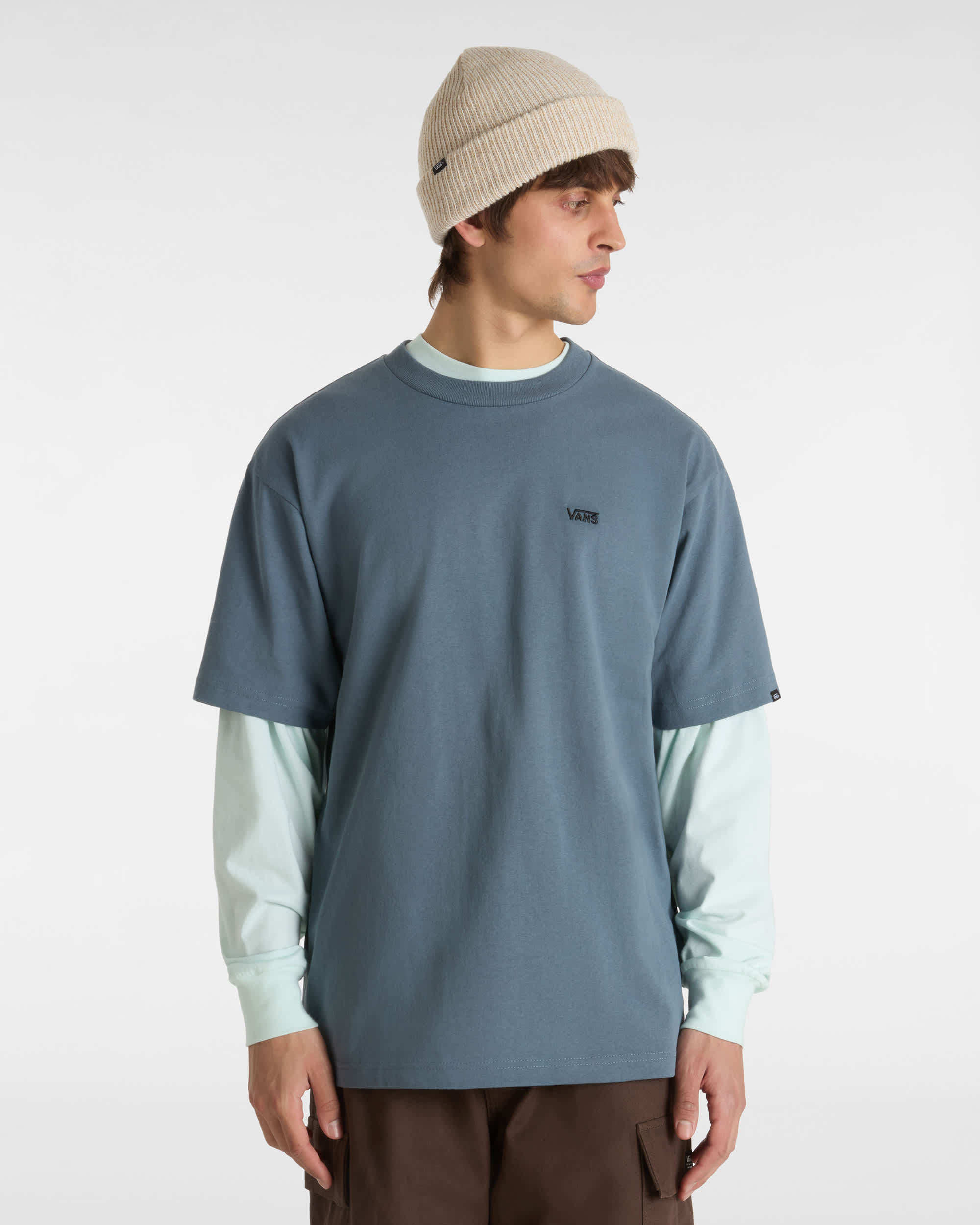 TShirt Left Chest Logo VANS Gris ALT2