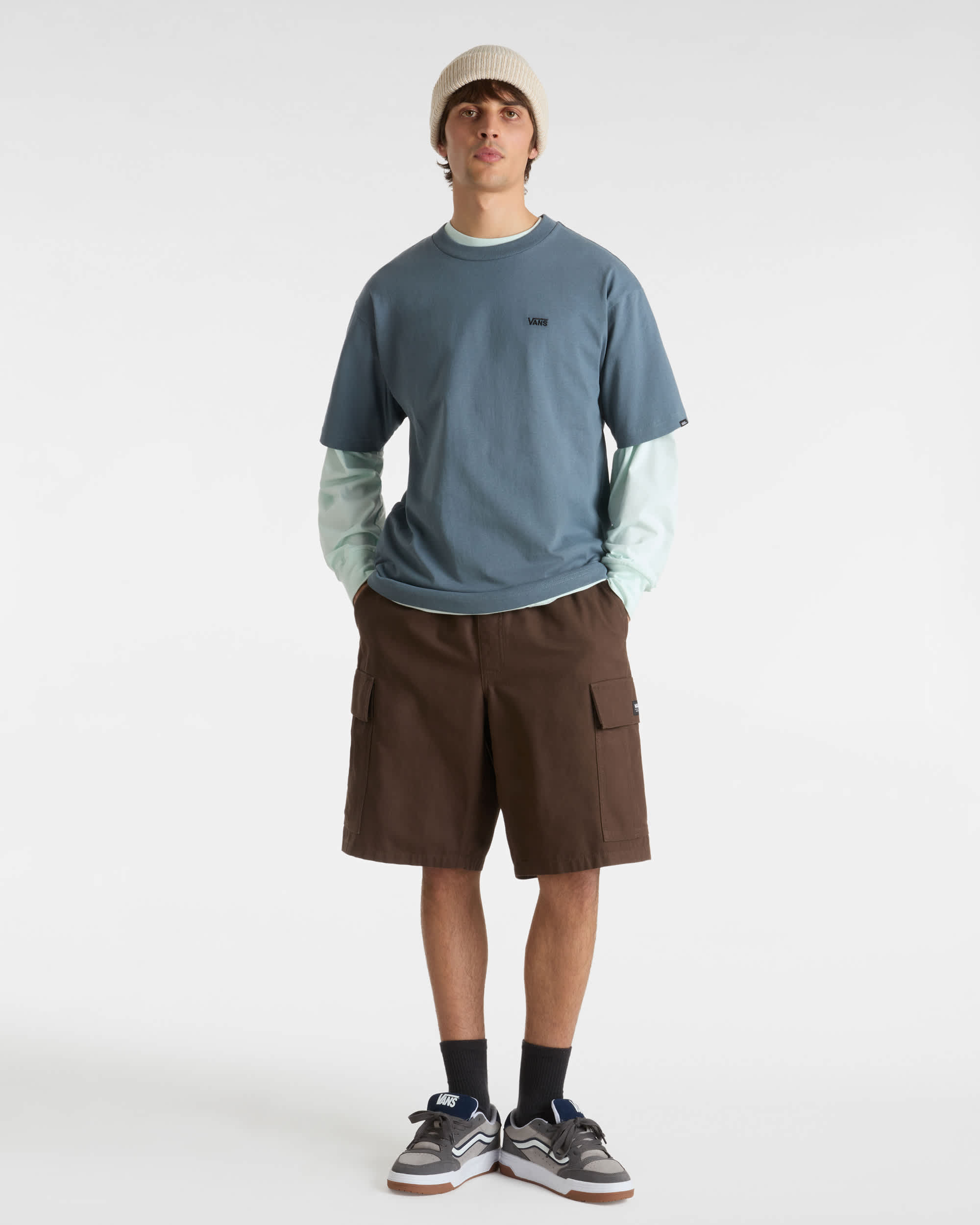 TShirt Left Chest Logo VANS Gris ALT4