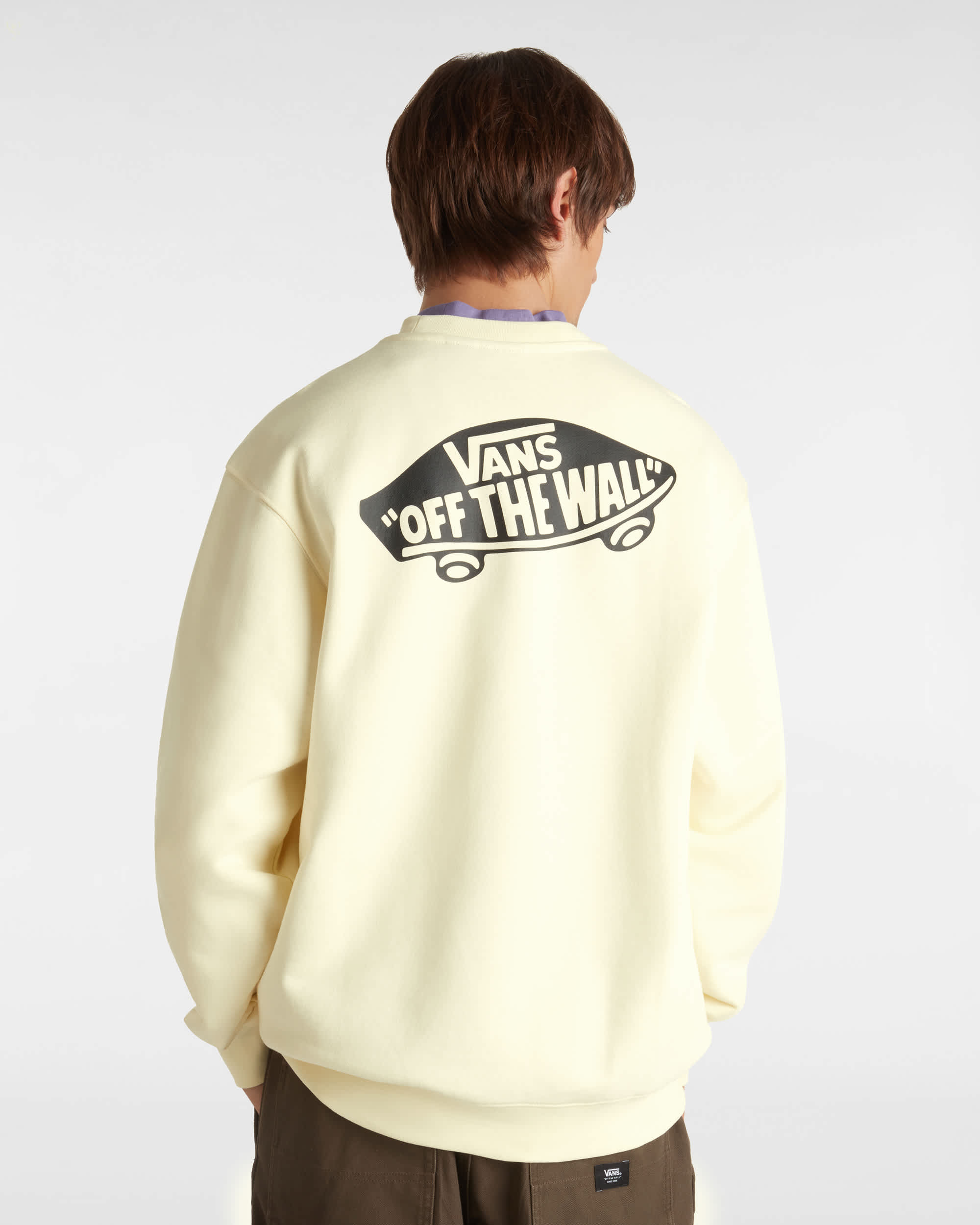 Sweat Style 76 II Crew VANS Beige ALT3