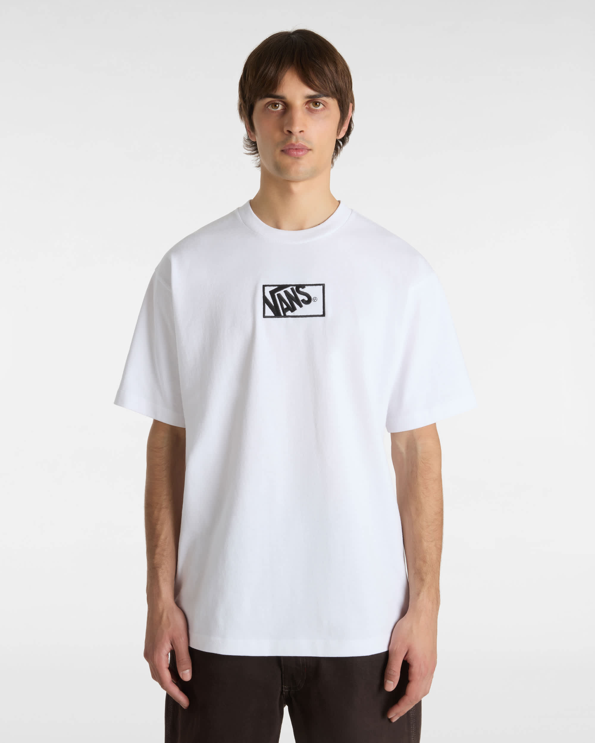 Blocked Box Loose TShirt VANS White ALT2