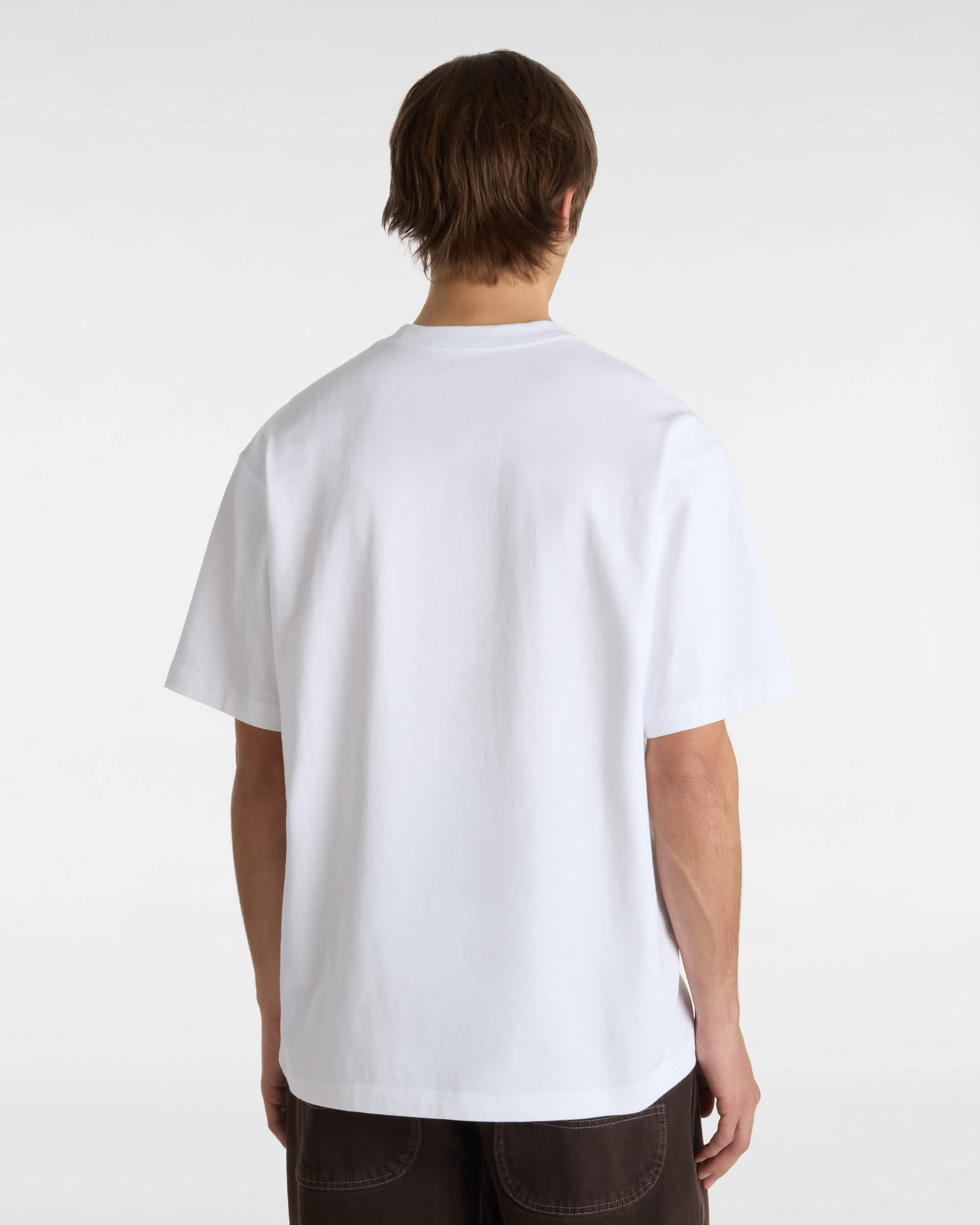 Blocked Box Loose TShirt VANS White ALT3