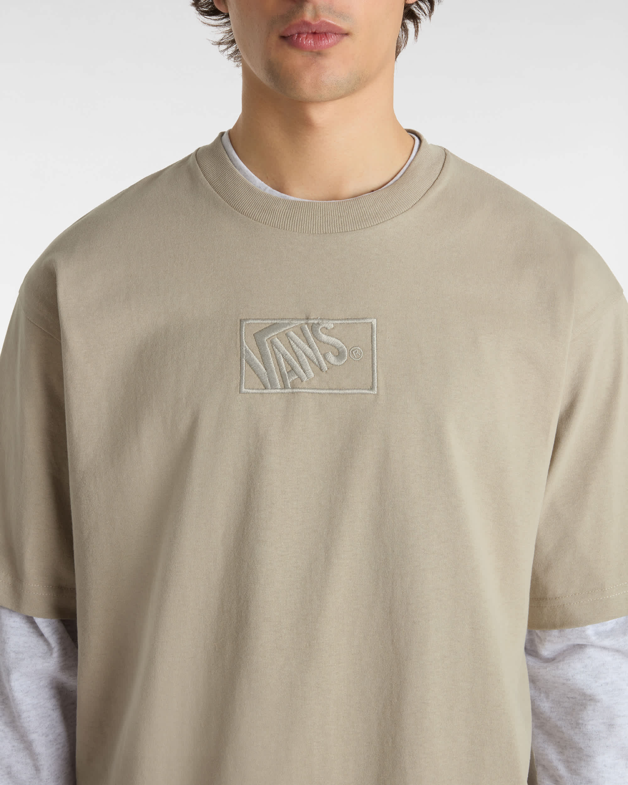 Tshirt Blocked Box Loose VANS Gris ALT5