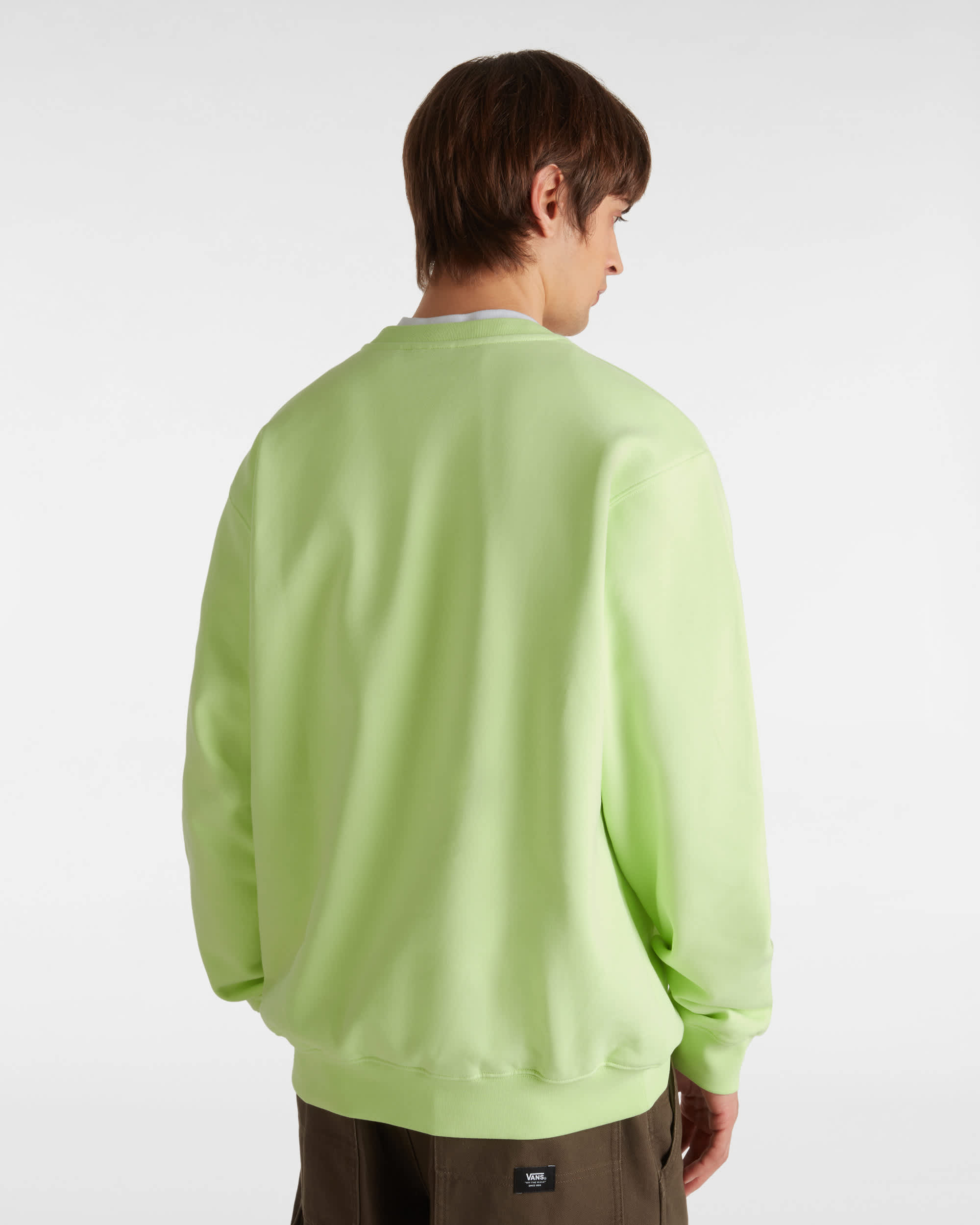 Times Up Crew Sweatshirt VANS Green ALT3