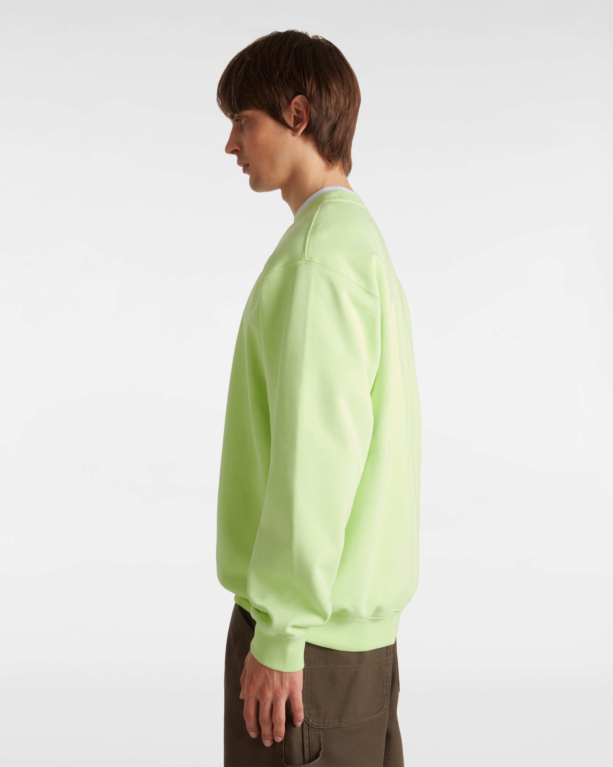 Times Up Crew Sweatshirt VANS Green ALT4