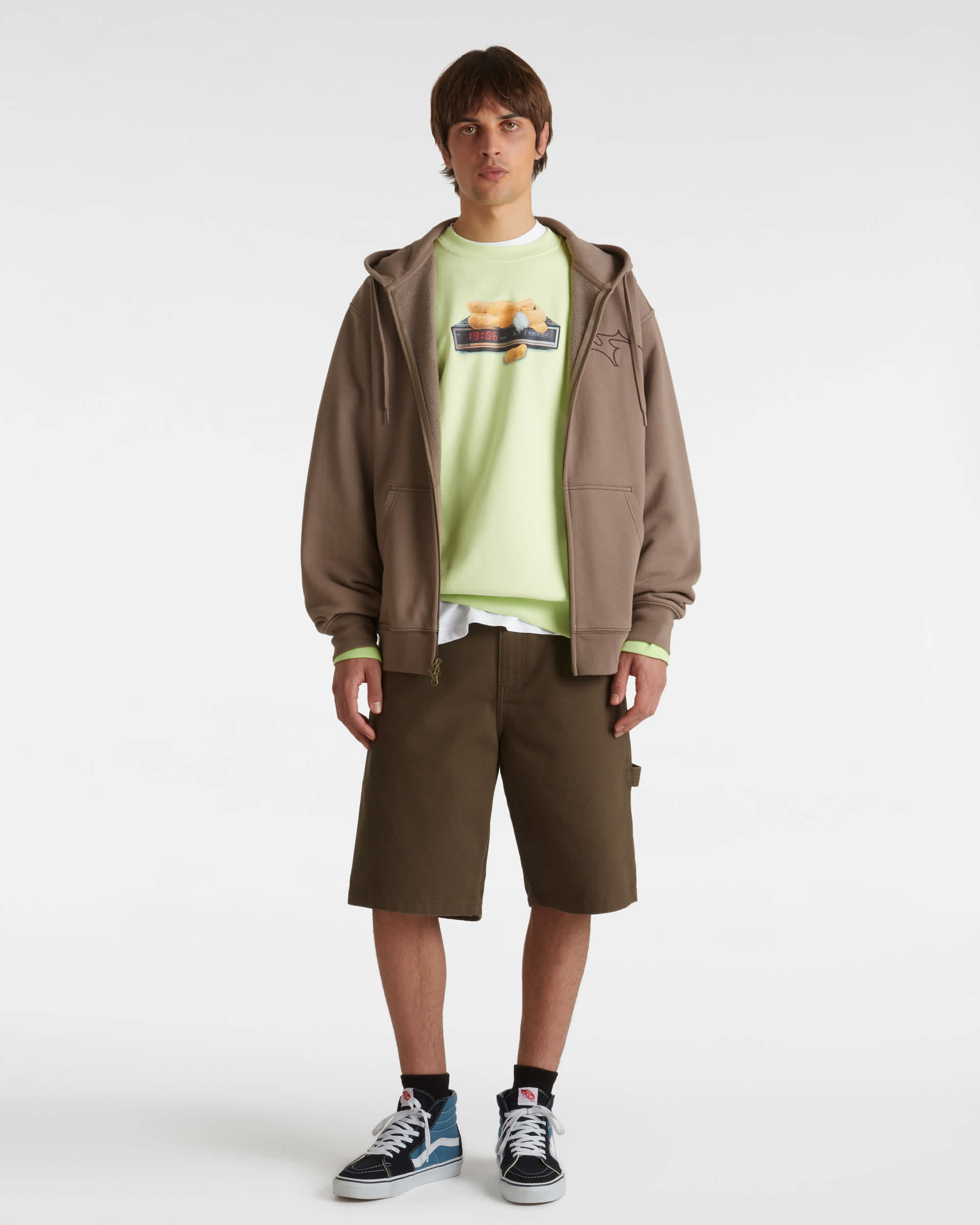 Times Up Crew Sweatshirt VANS Green ALT5