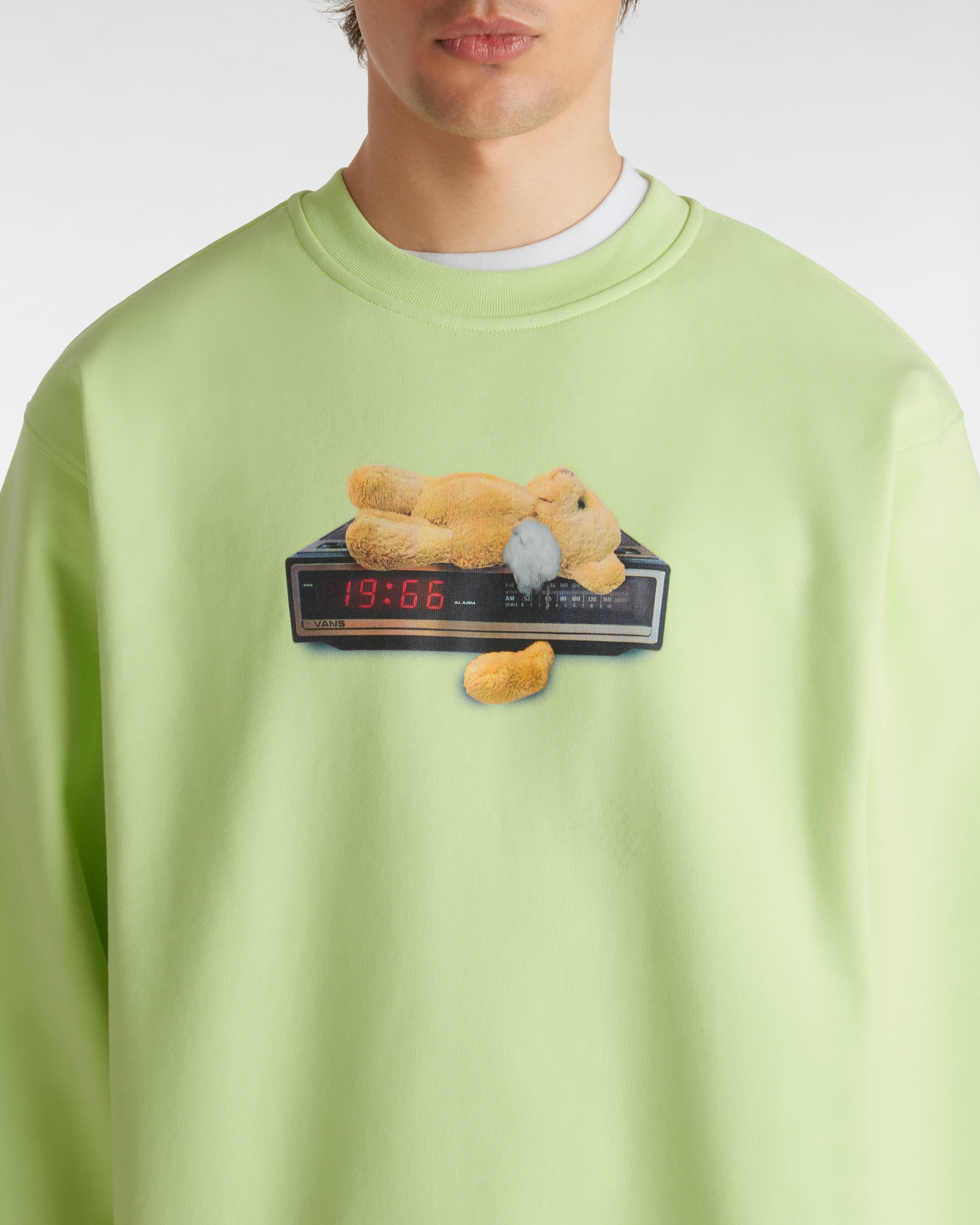 Times Up Crew Sweatshirt VANS Green ALT6