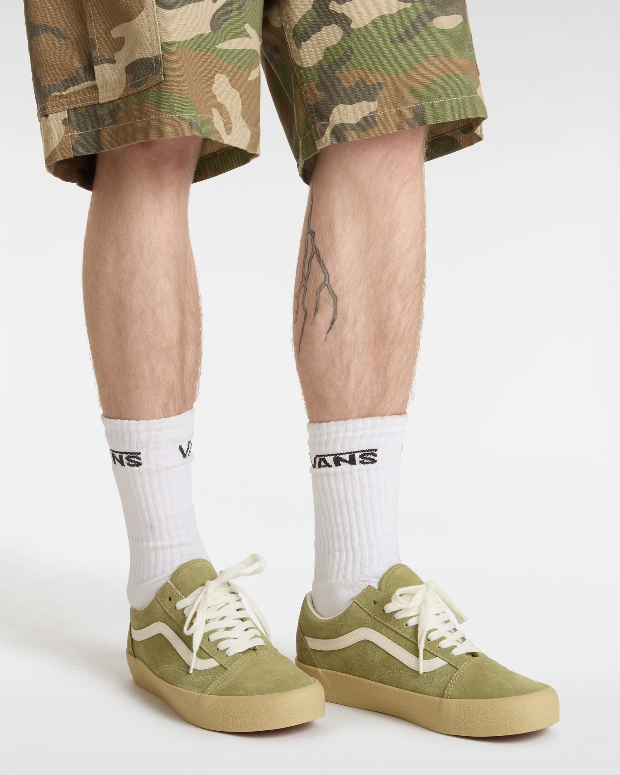 Chaussures Old Skool VANS Vert ALT4