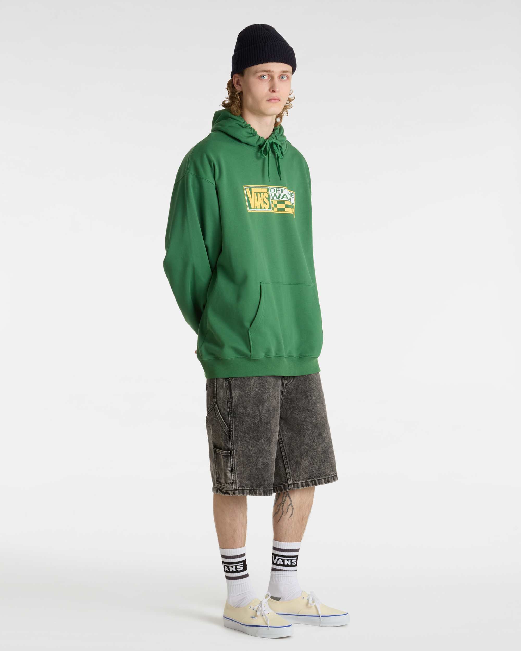 Sweat  capuche Hi Stretch VANS Vert ALT5