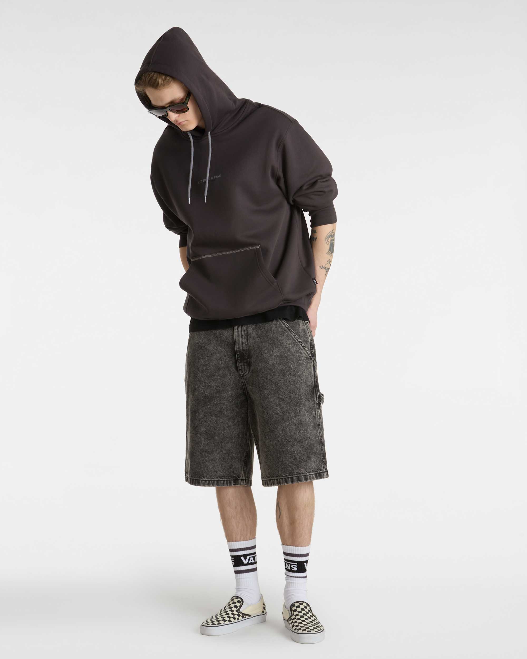 Sweat  capuche Art Dept VANS Noir ALT5