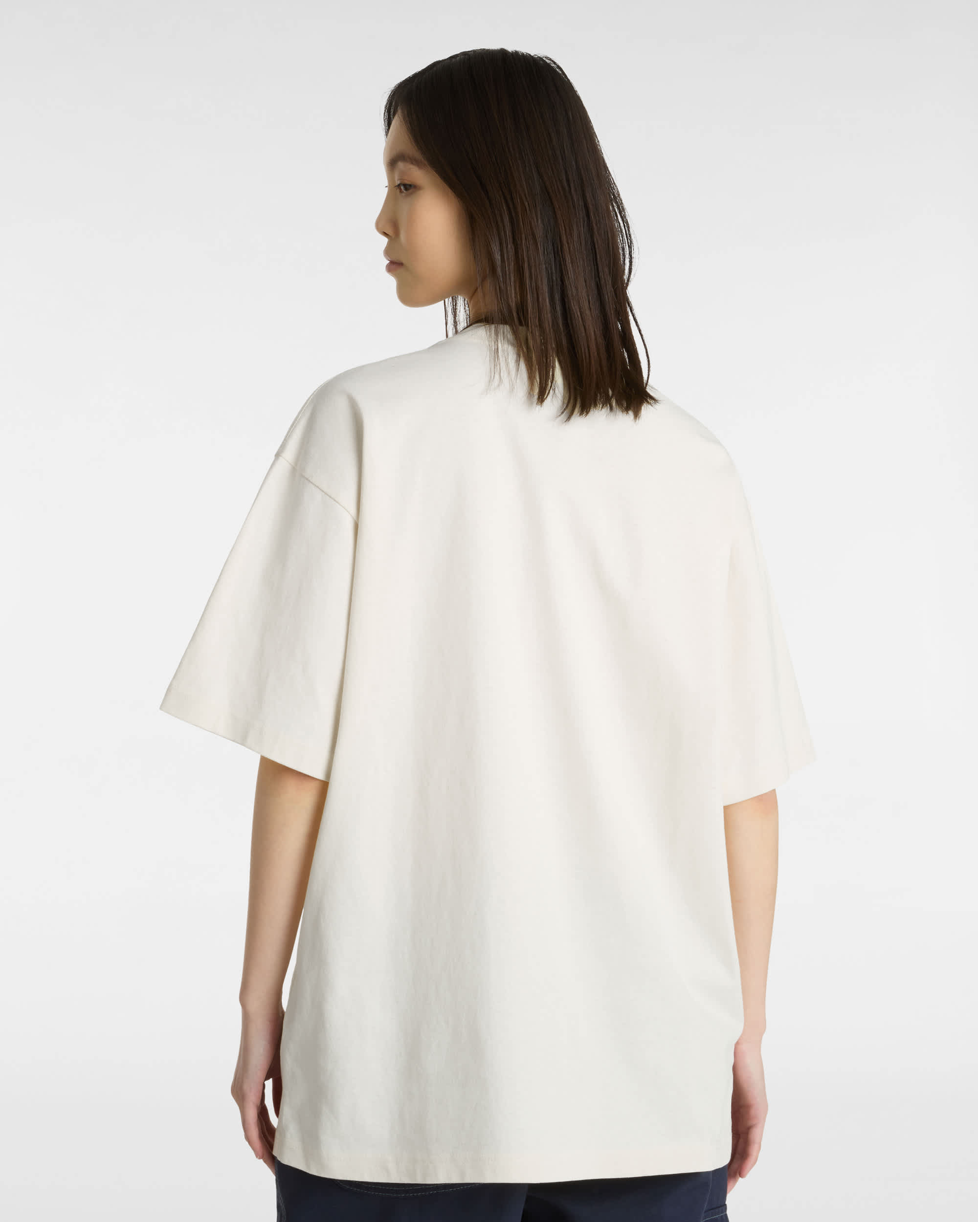 Tshirt Blocked Box Loose VANS Blanc ALT8