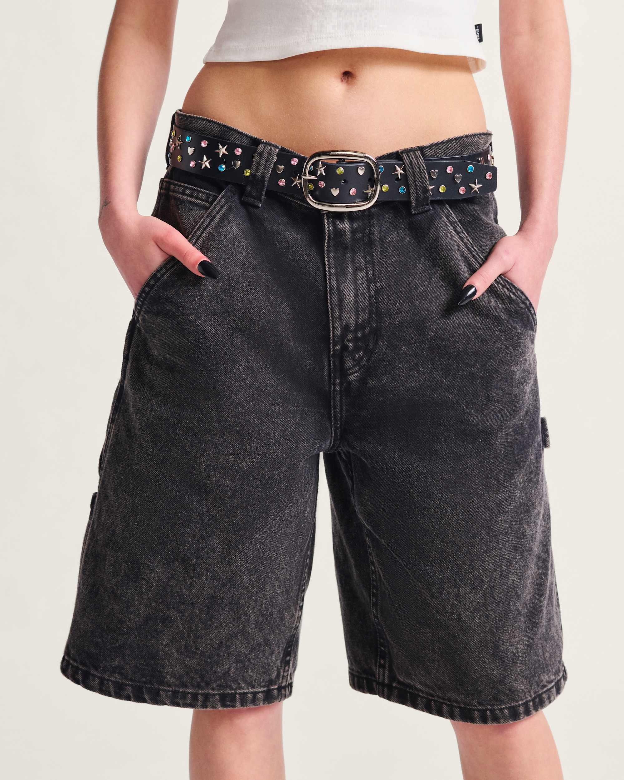 Short en jean ample Drill Chore 22 VANS Noir ALT7