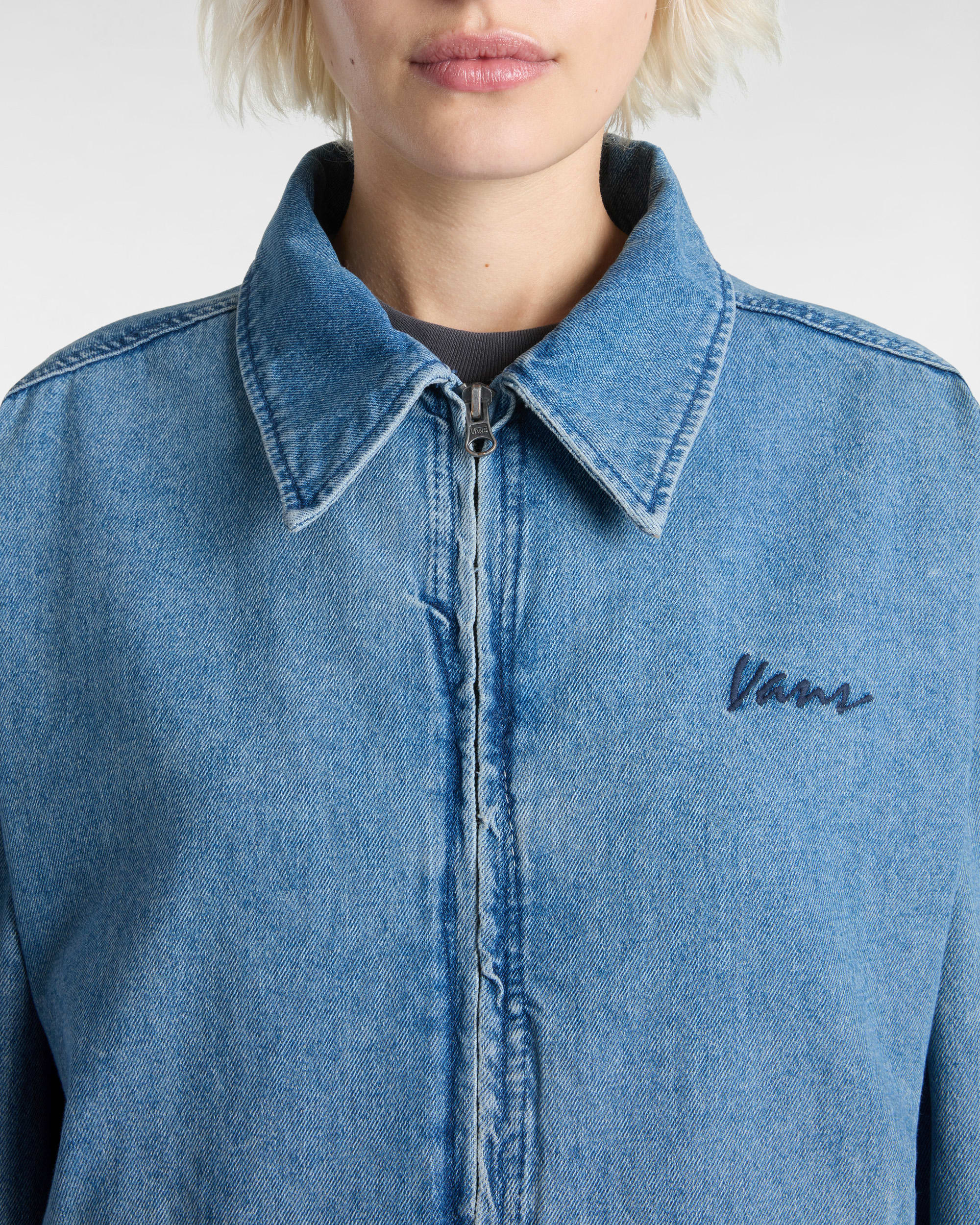 Veste en jean Pitstop VANS Bleu ALT8
