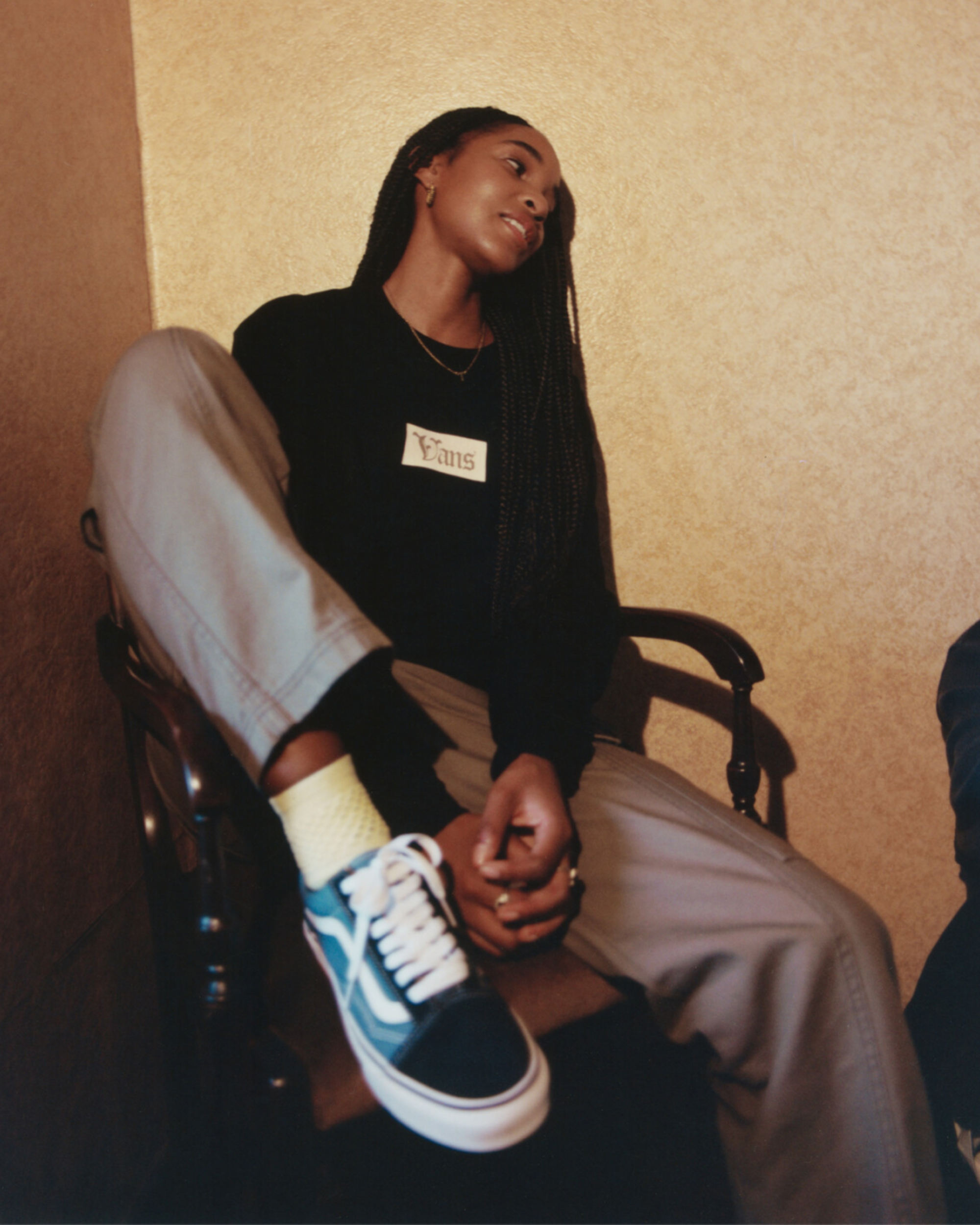 Tshirt Garden Oversized VANS Noir ALT2