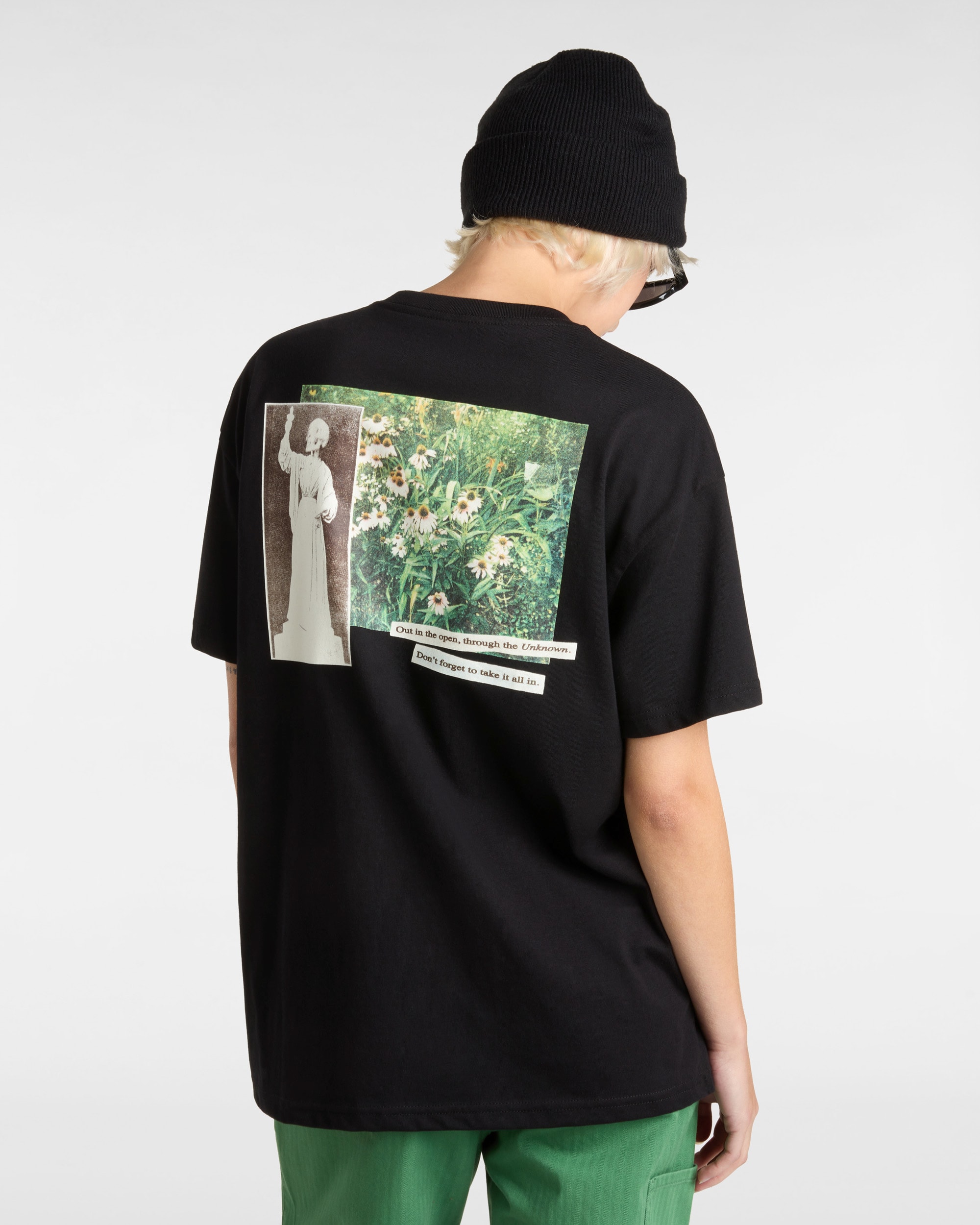Tshirt Garden Oversized VANS Noir ALT5