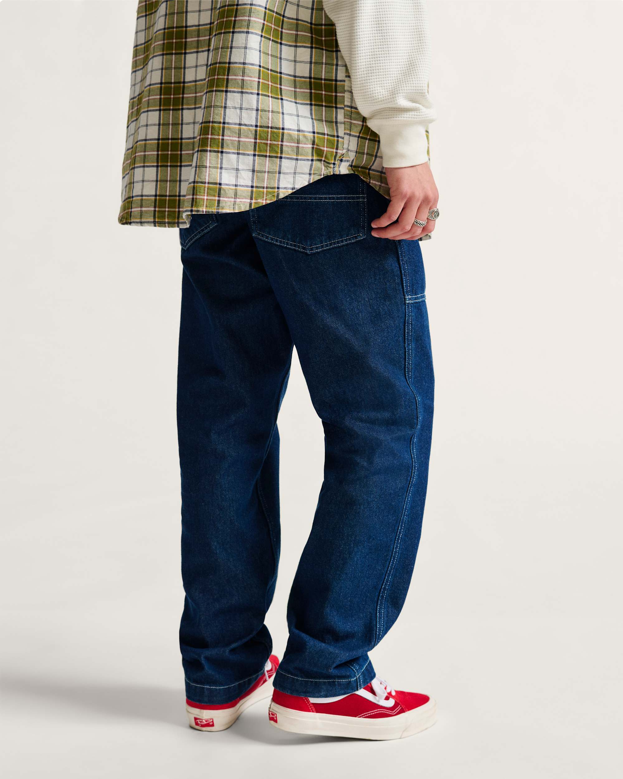 Pantaloni in denim Fatigue Tapered VANS Blu ALT2