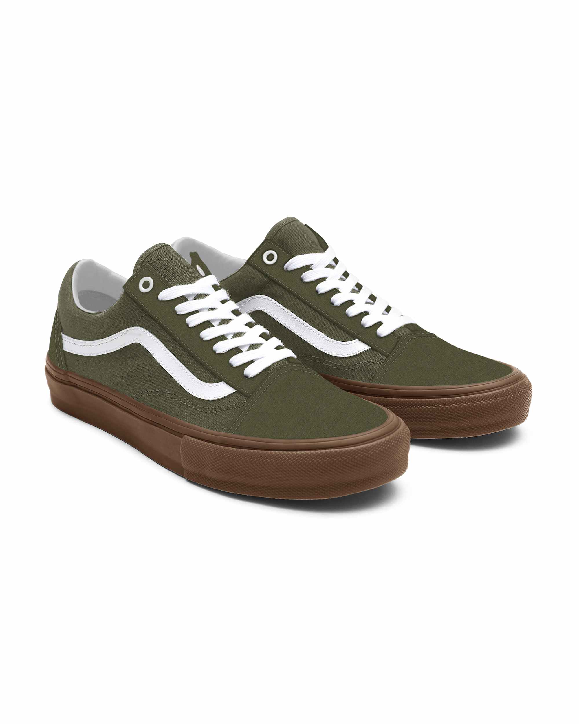 Personalisierbare Gum Old Skool VANS Braun HERO