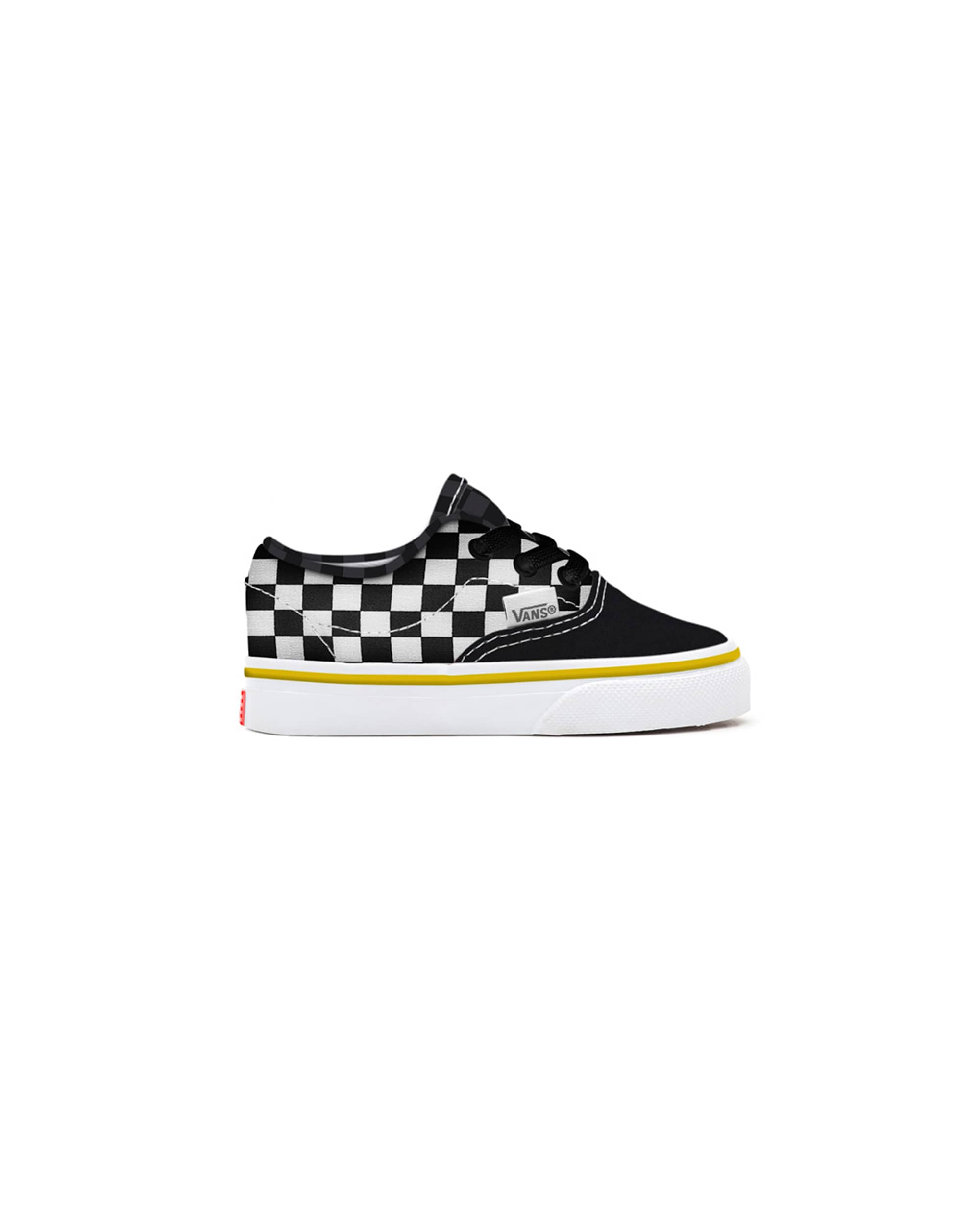 Kleinkinder Personalisierbare Checkerboard Authentic Schuhe 14 Jahre VANS SchwarzWei ALT1