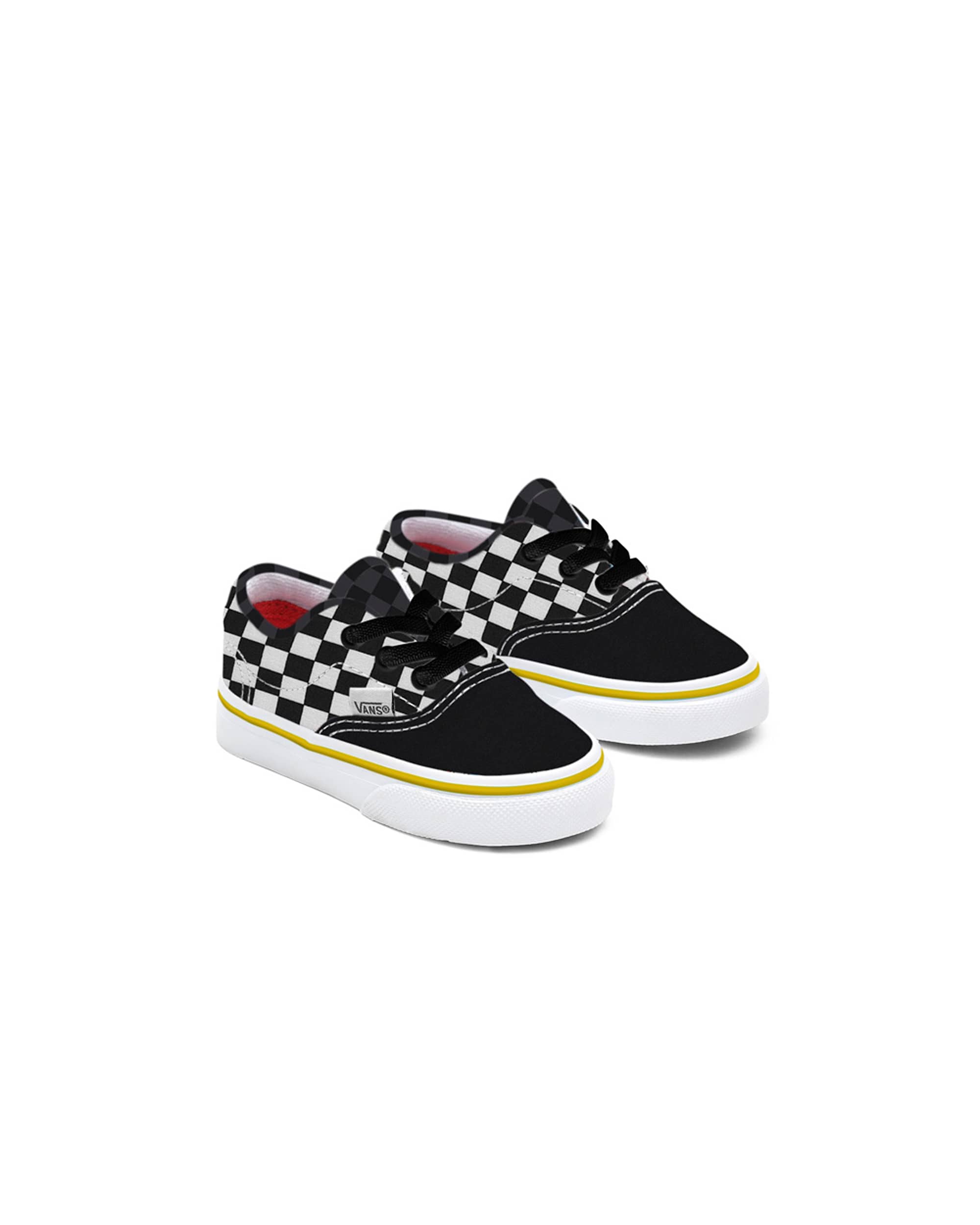 Kleinkinder Personalisierbare Checkerboard Authentic Schuhe 14 Jahre VANS SchwarzWei HERO