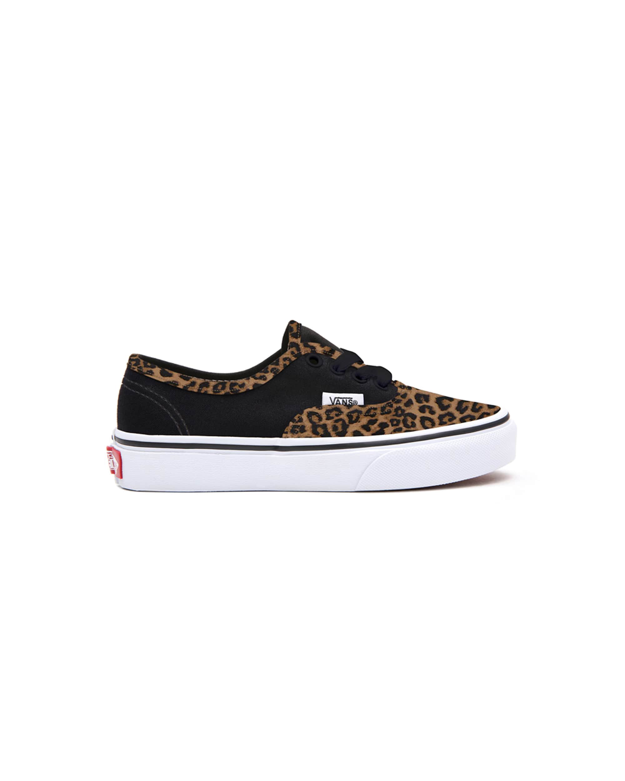 Kinder Personalisierbare Leopard Authentic Schuhe 48 Jahre VANS Schwarz ALT1
