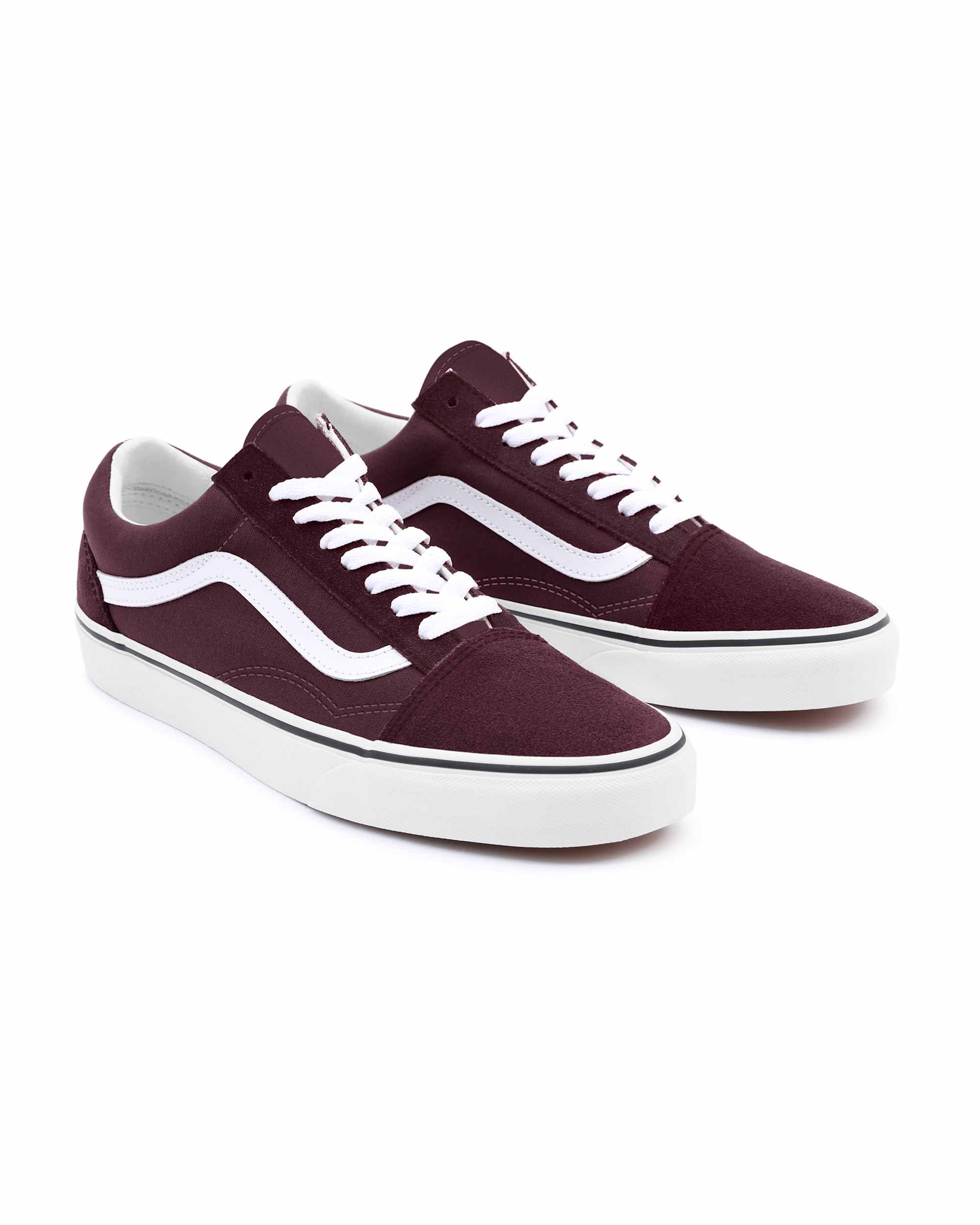 Personalisierbare Port Royale Old Skool mit breiter passform VANS Rot HERO