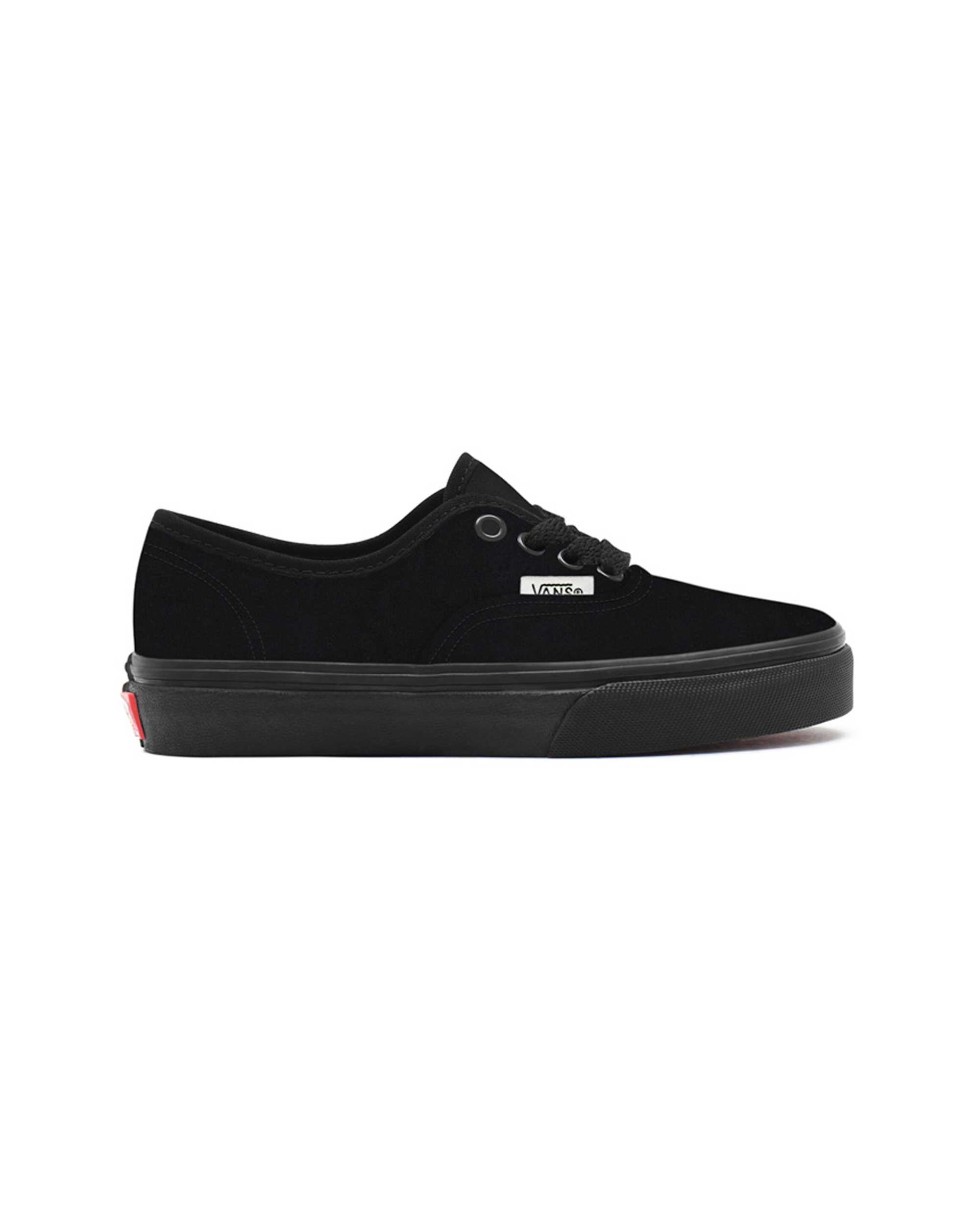 Kinder Personalisierbare Total Black Suede Authentic 48 Jahre VANS Schwarz ALT1