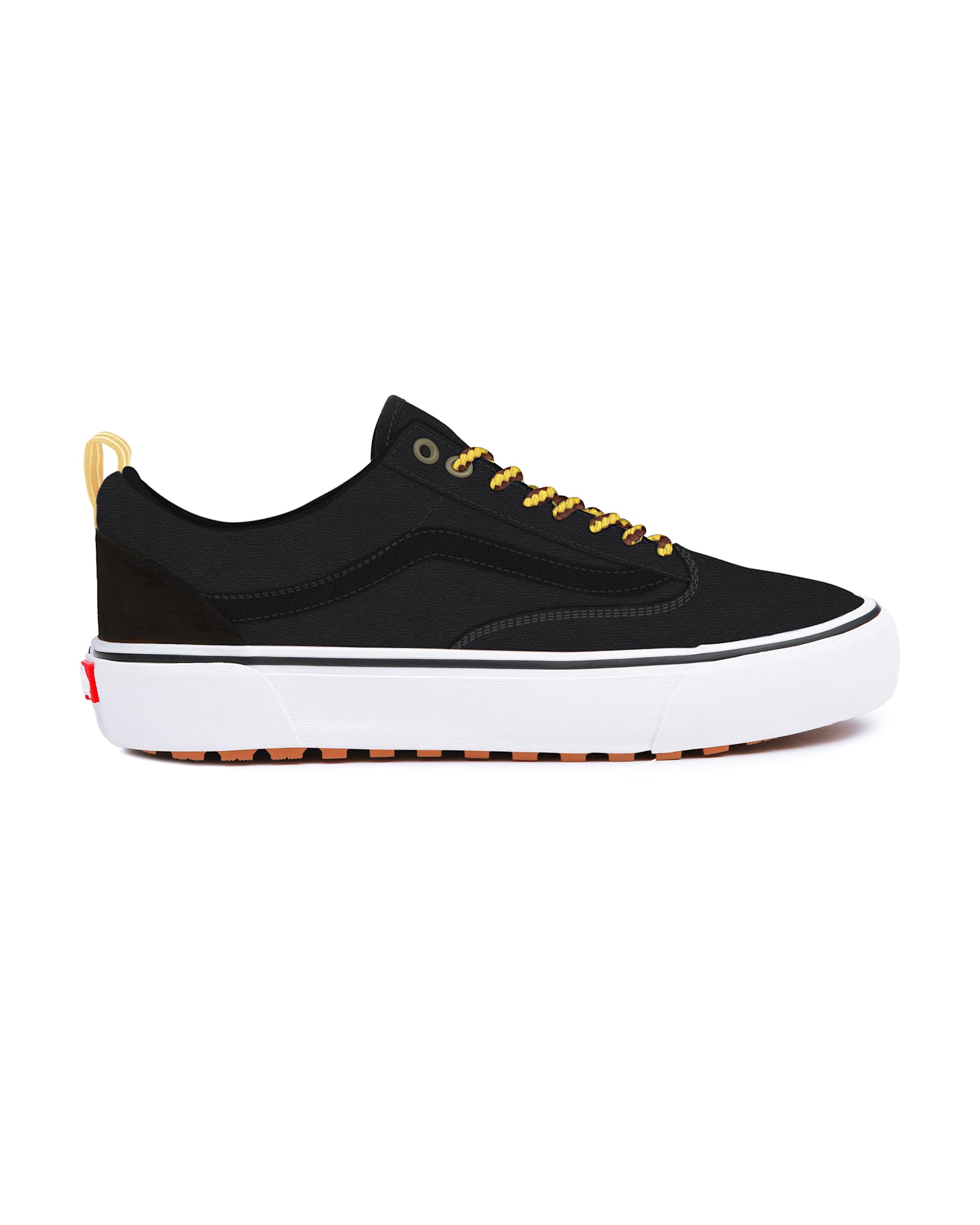 Personalisierbare Water Repellent Suede Black Old Skool MTE VANS Schwarz ALT1