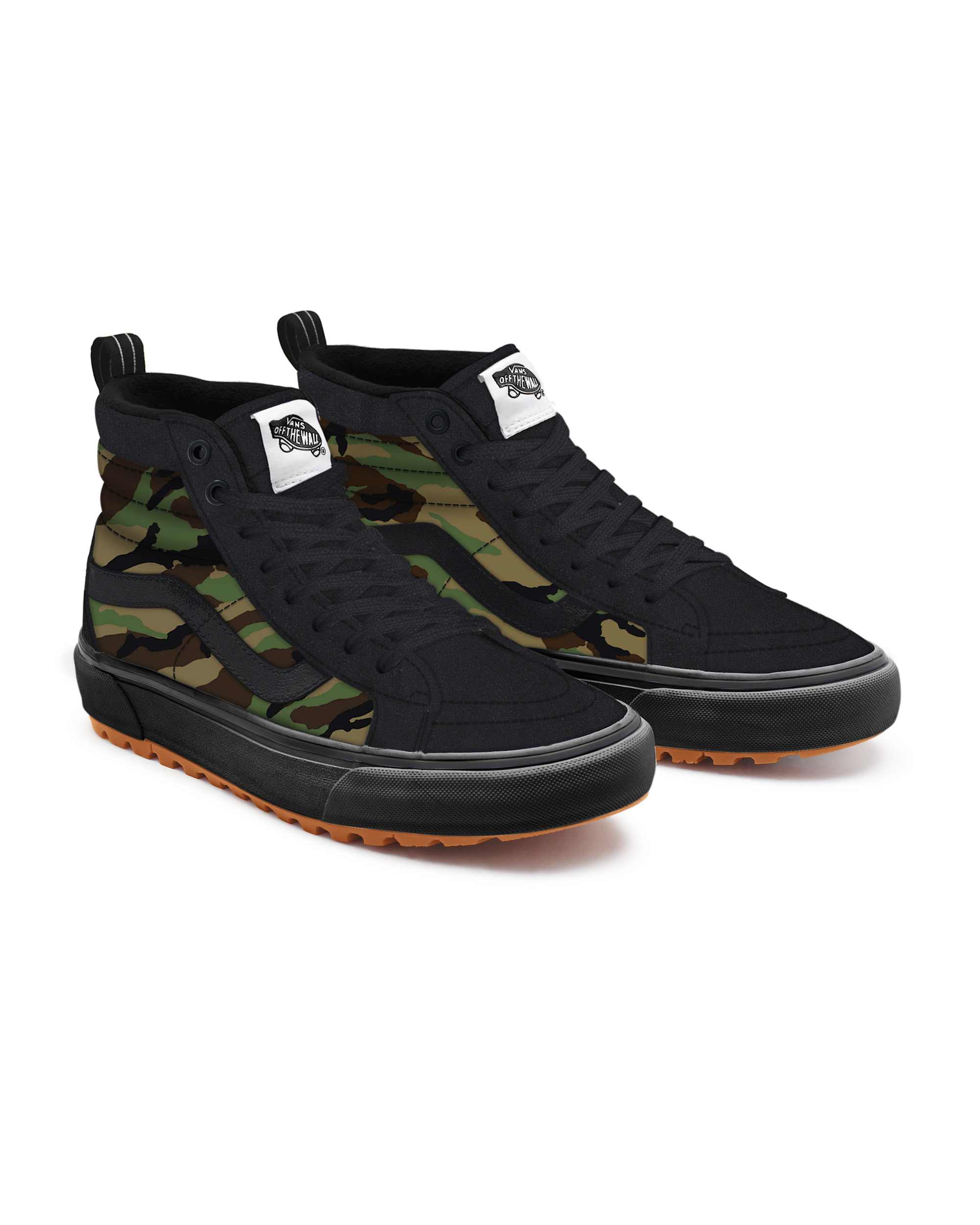Personalisierbare Jungle Camo Sk8Hi MTE VANS GrnBraun HERO