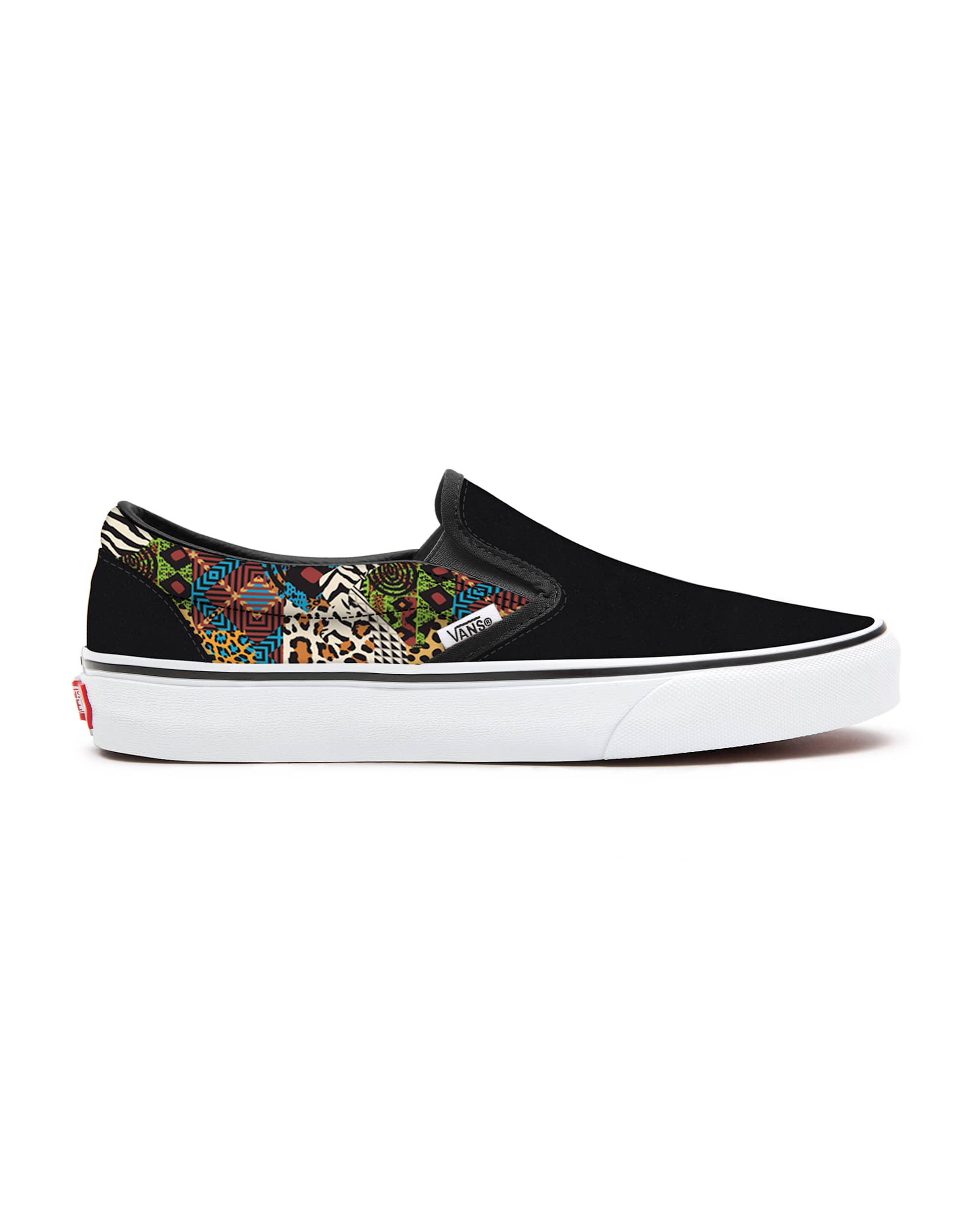Personalisierbare Animal Patchwork SlipOn VANS Multicolour ALT1