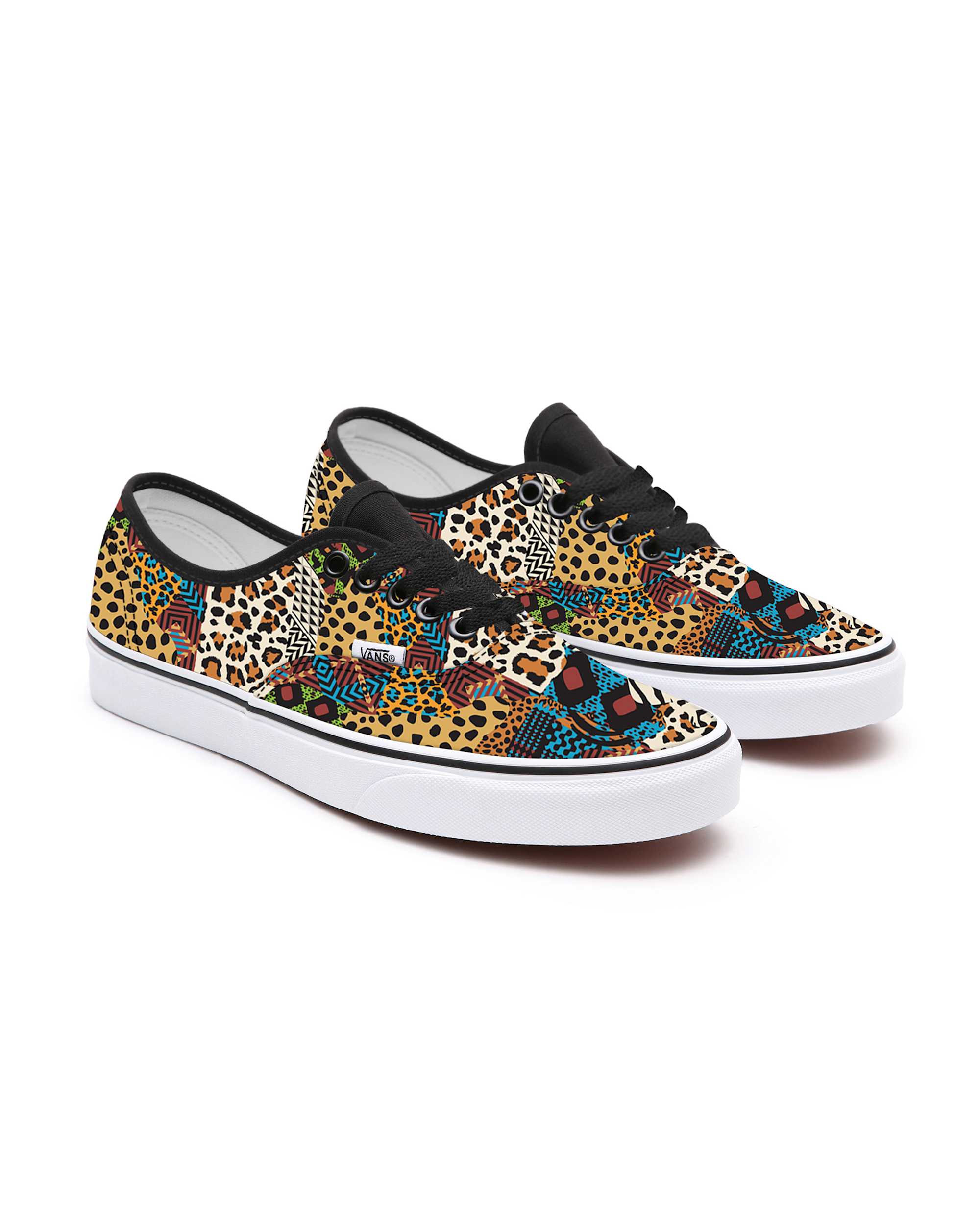 Personalisierbare Animal Patchwork Authentic VANS Multicolour HERO