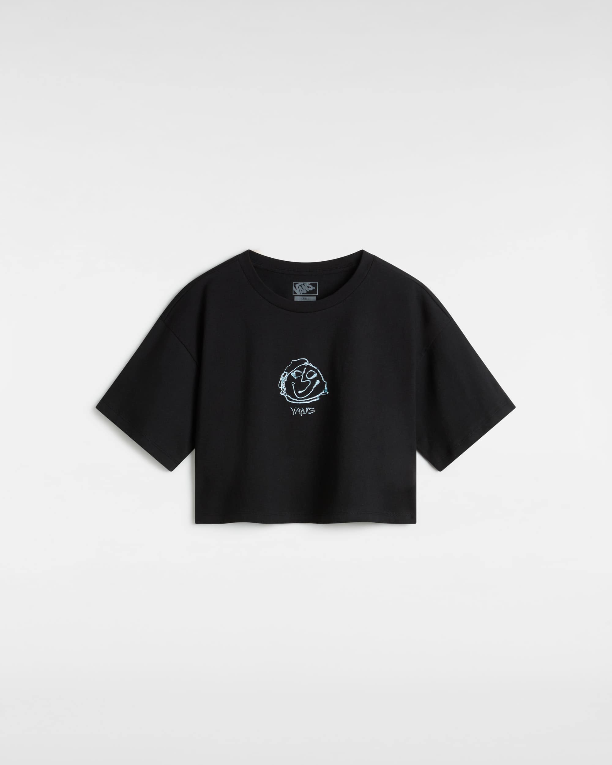 Tshirt Grining Face VANS Noir HERO