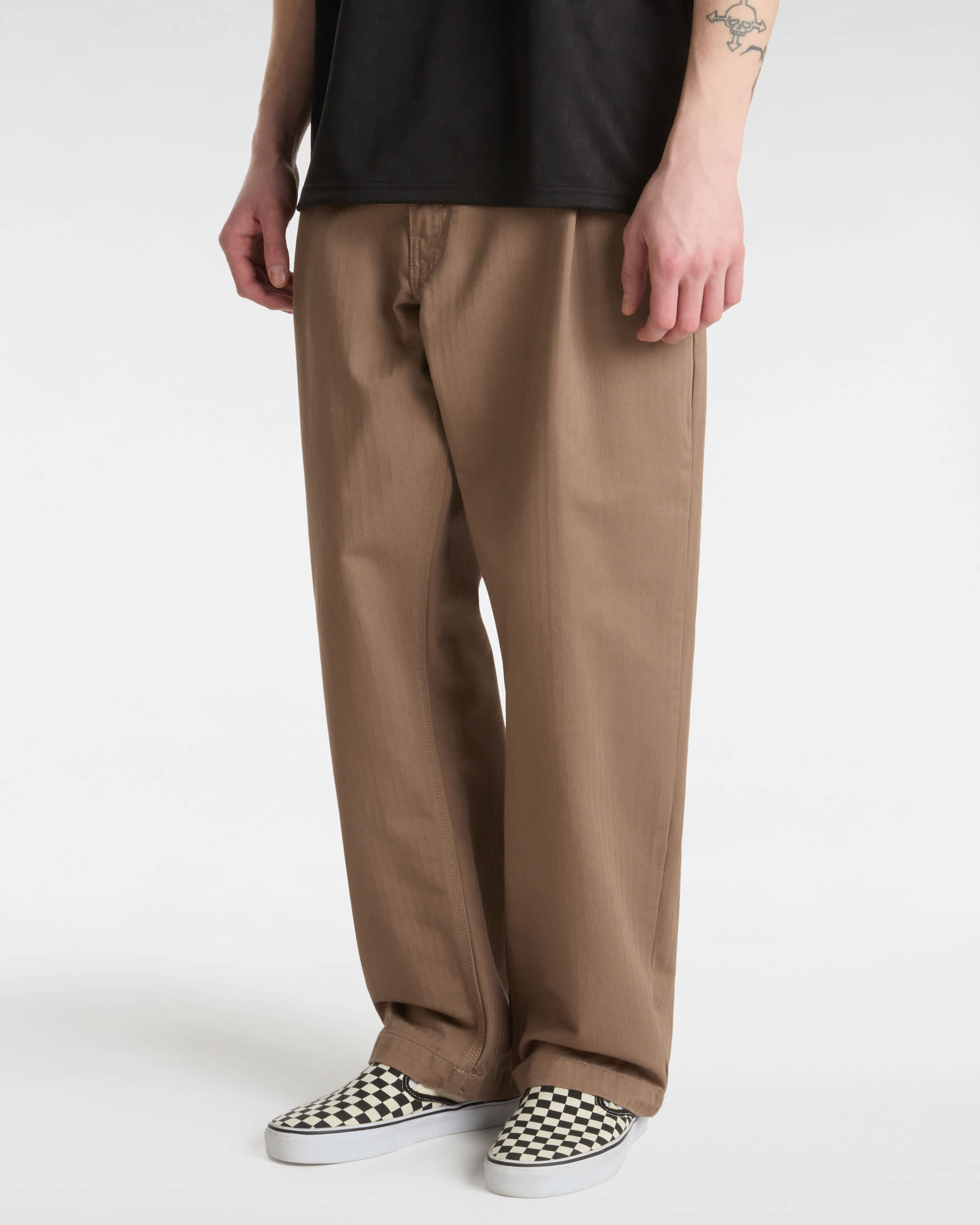 Pantalon pliss ample Skate VANS Marron ALT2