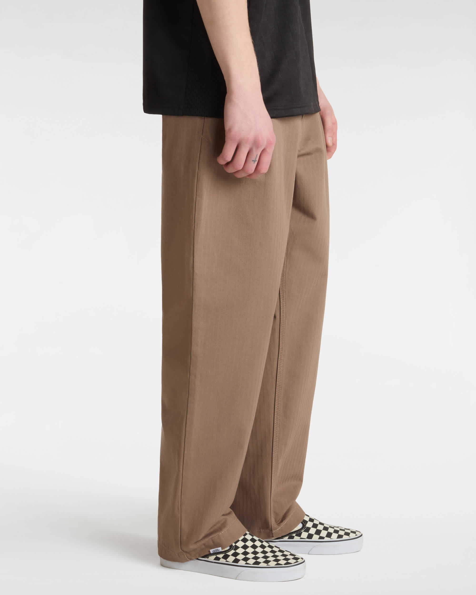 Pantalon pliss ample Skate VANS Marron ALT4