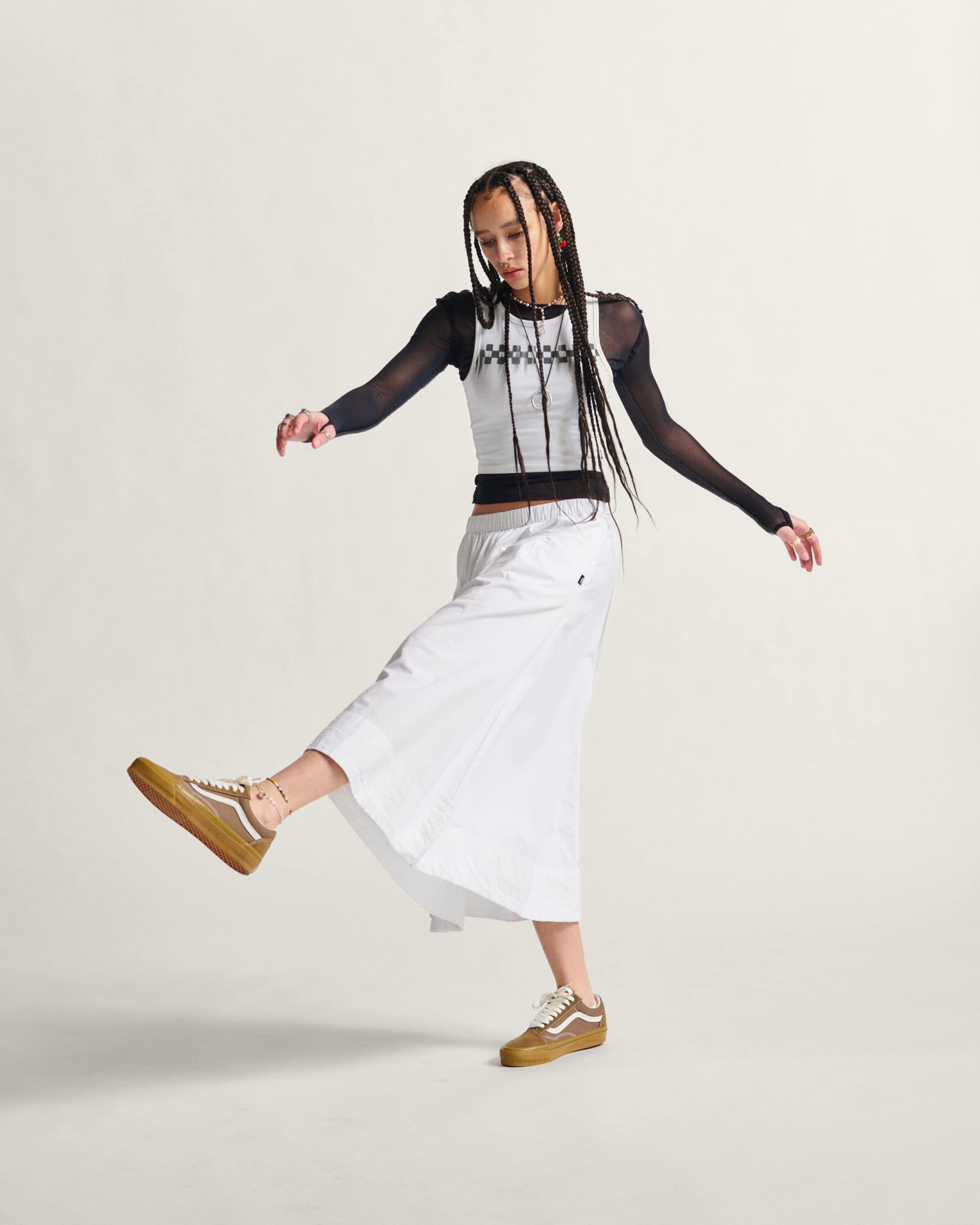 Chaussures Premium Old Skool VANS Marron ALT7