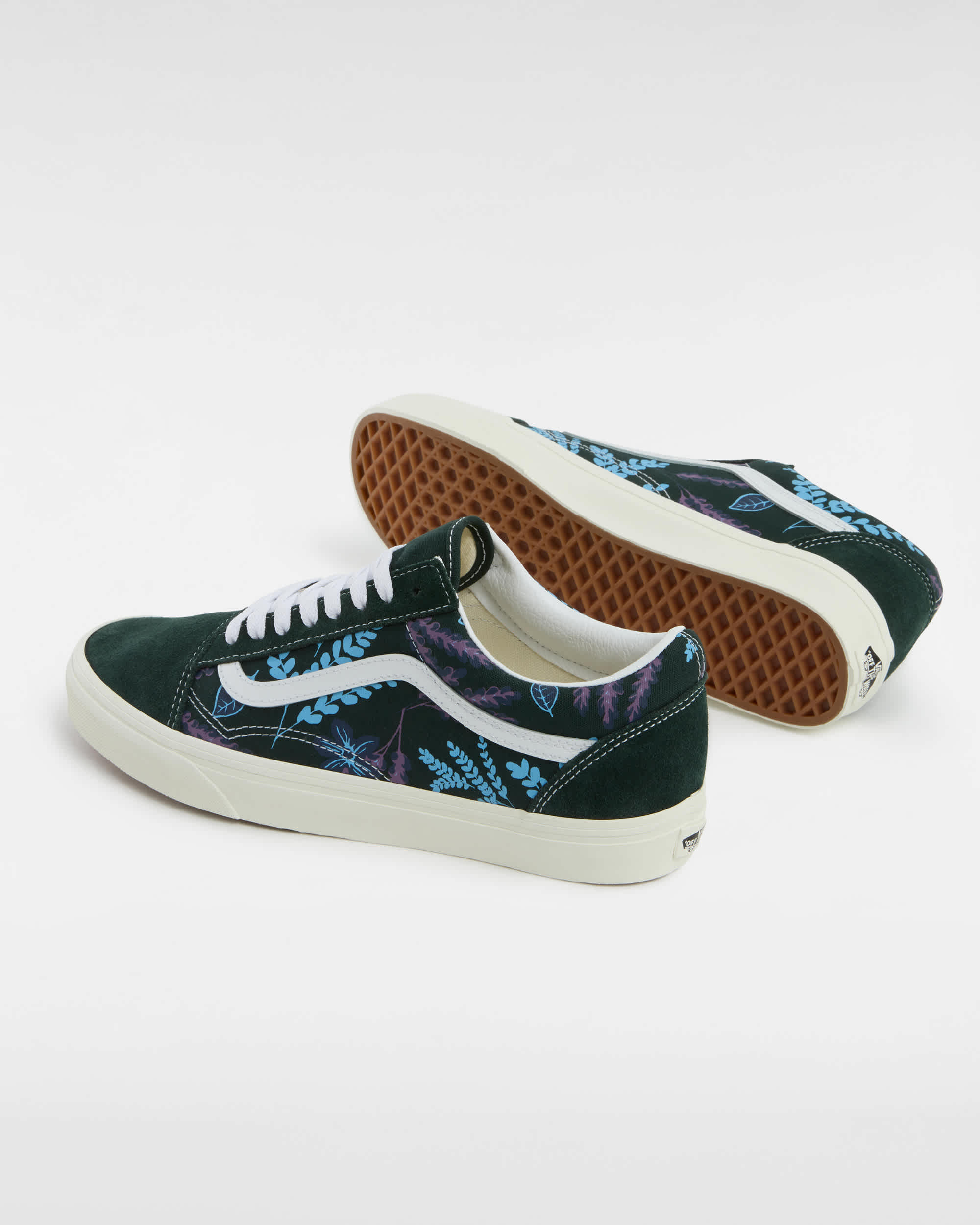 Chaussures Old Skool VANS Vert ALT2