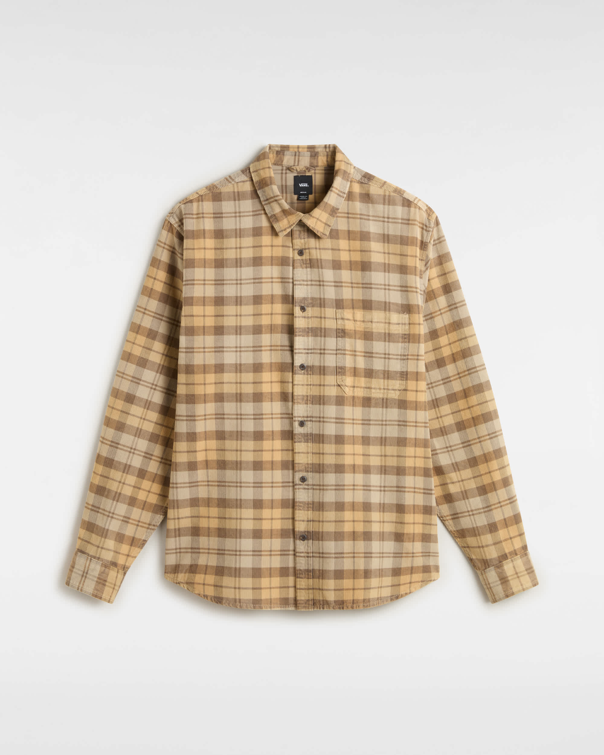 Chemise en velours ctel Nate VANS Gris HERO