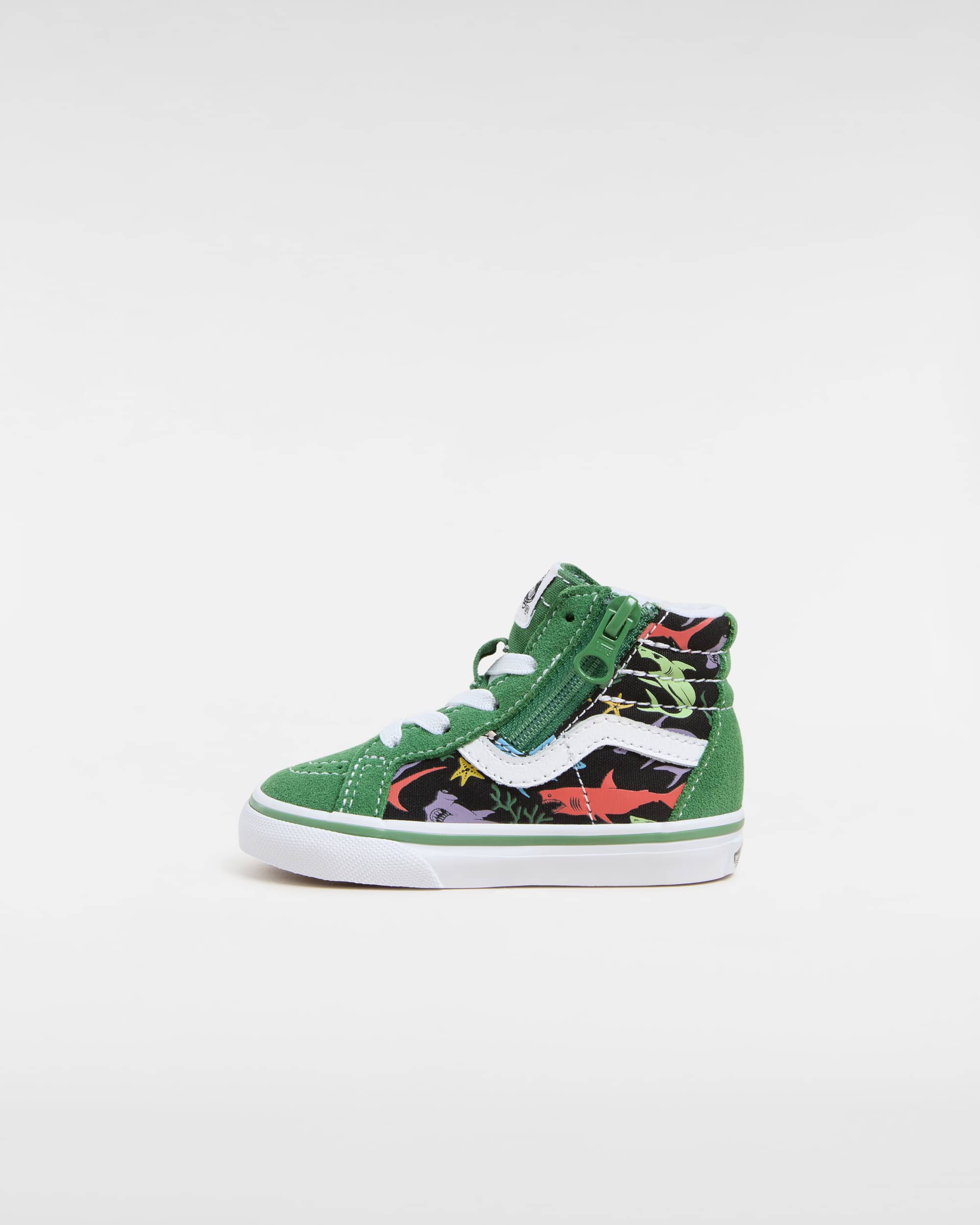 Chaussures Sk8Hi Side Zip Bb 14 ans VANS Vert HERO