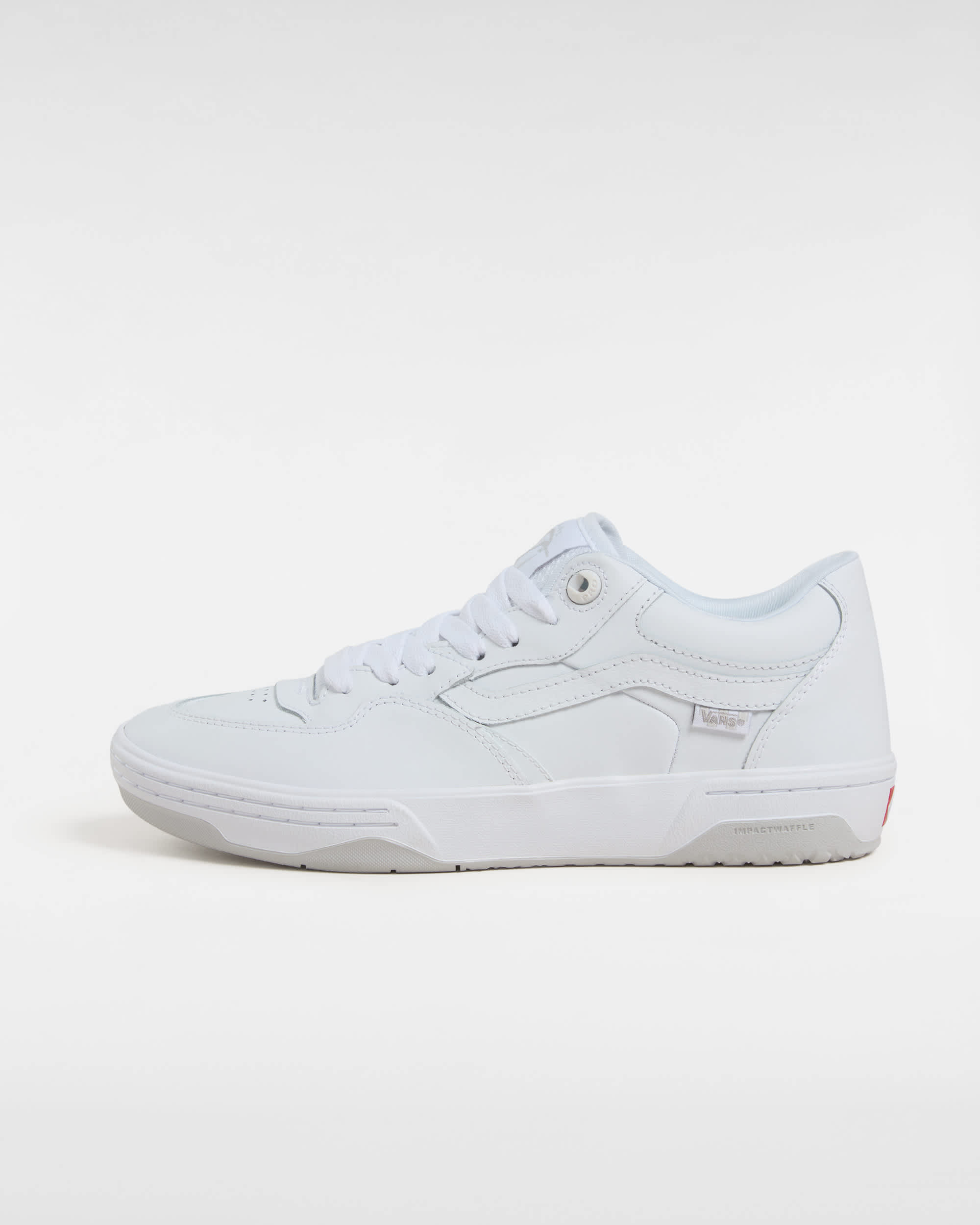 Chaussures en cuir Skate Rowan 20 VANS Blanc HERO