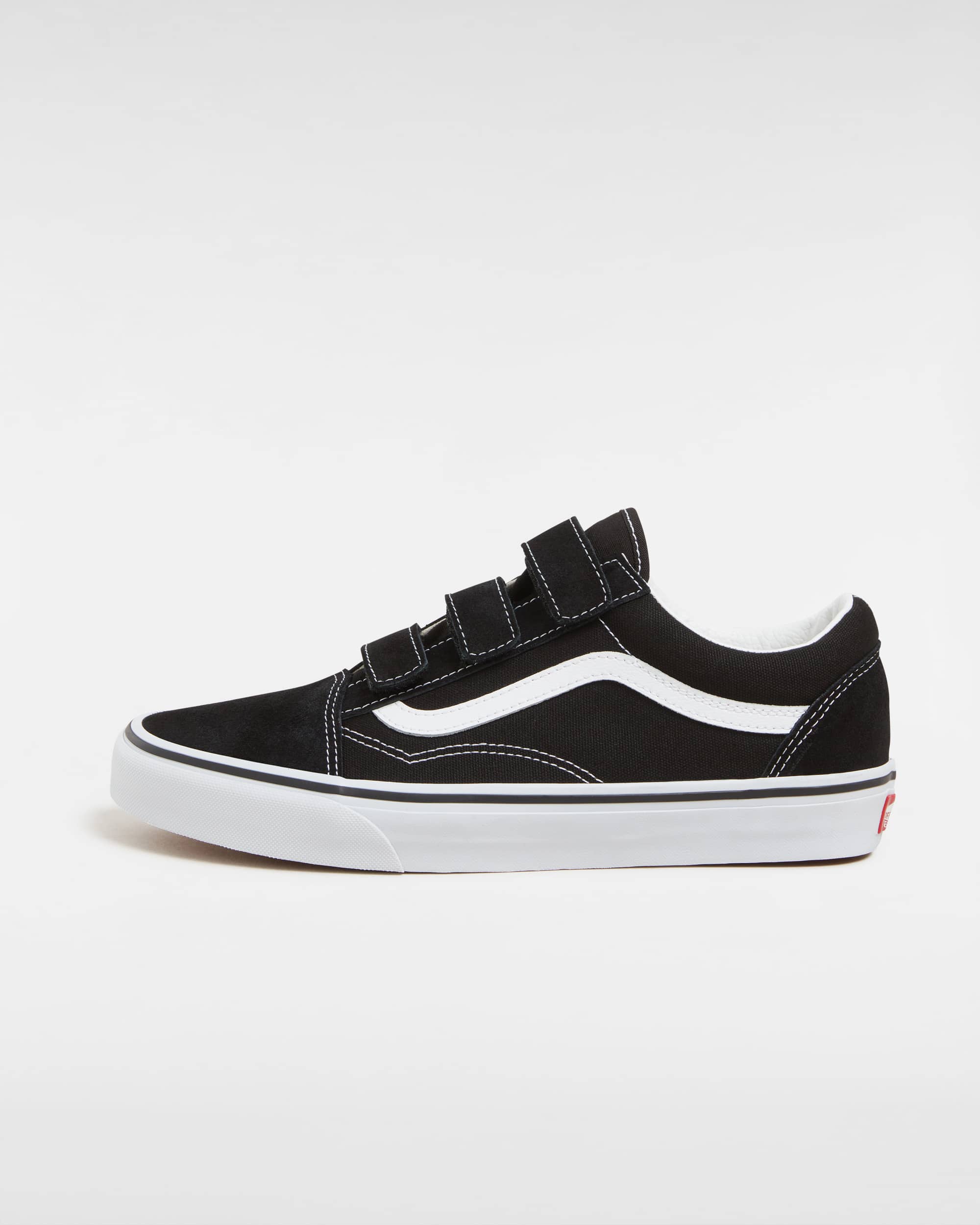 Chaussures en daim et en toile Old Skool VANS NoirBlanc HERO