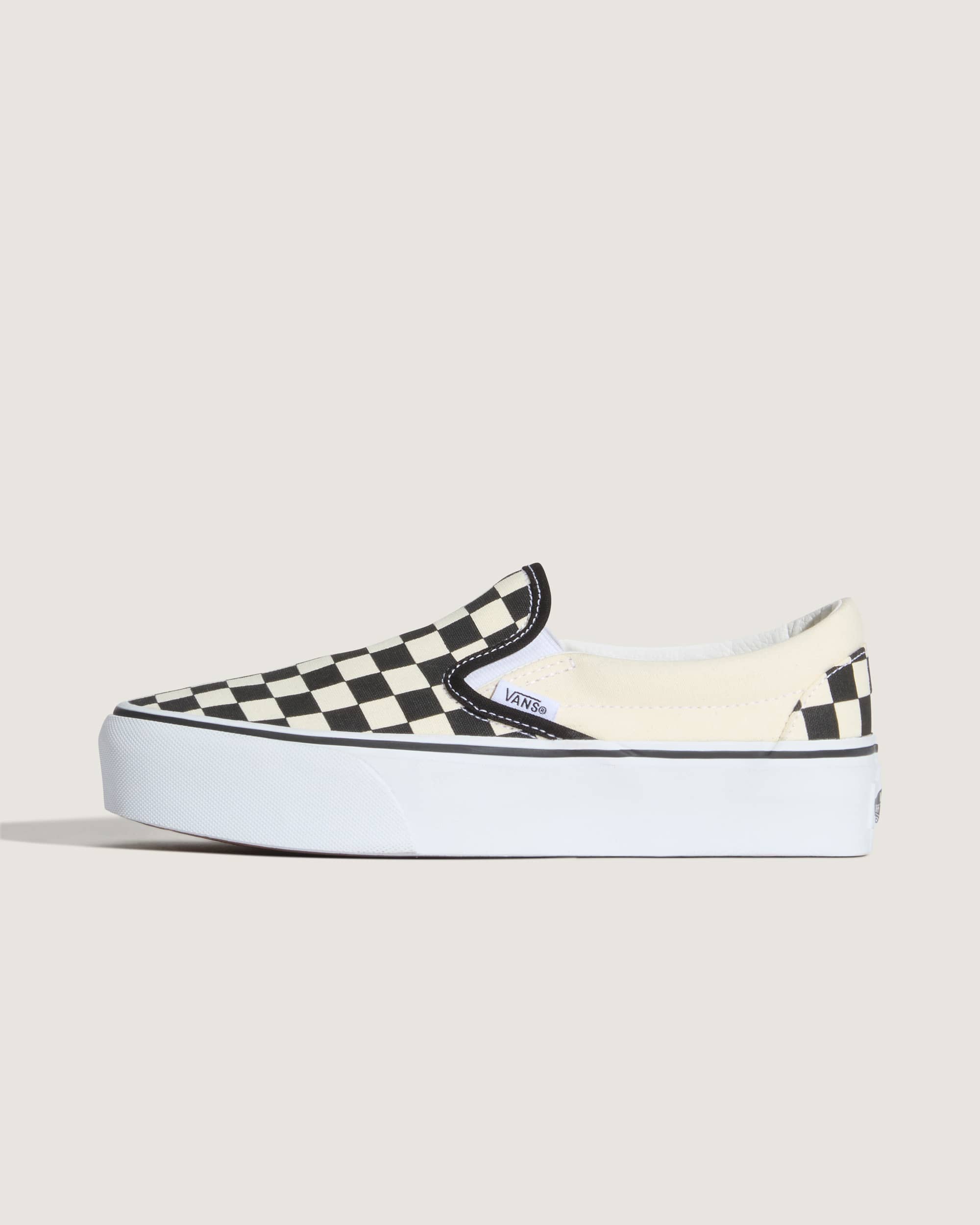 Chaussures SlipOn Platform VANS NoirBlanc HERO