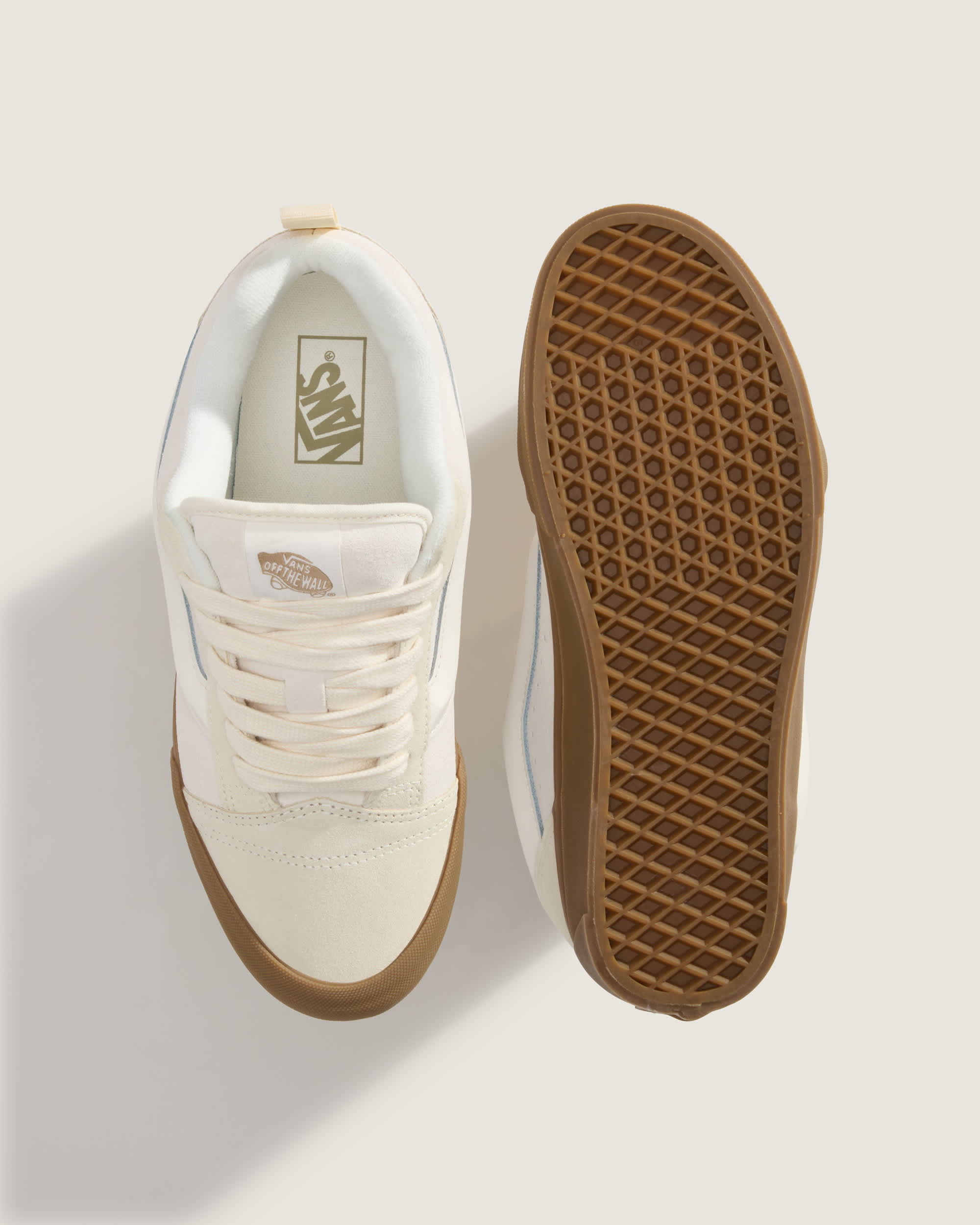 Knu Skool Schuhe VANS Beige ALT2