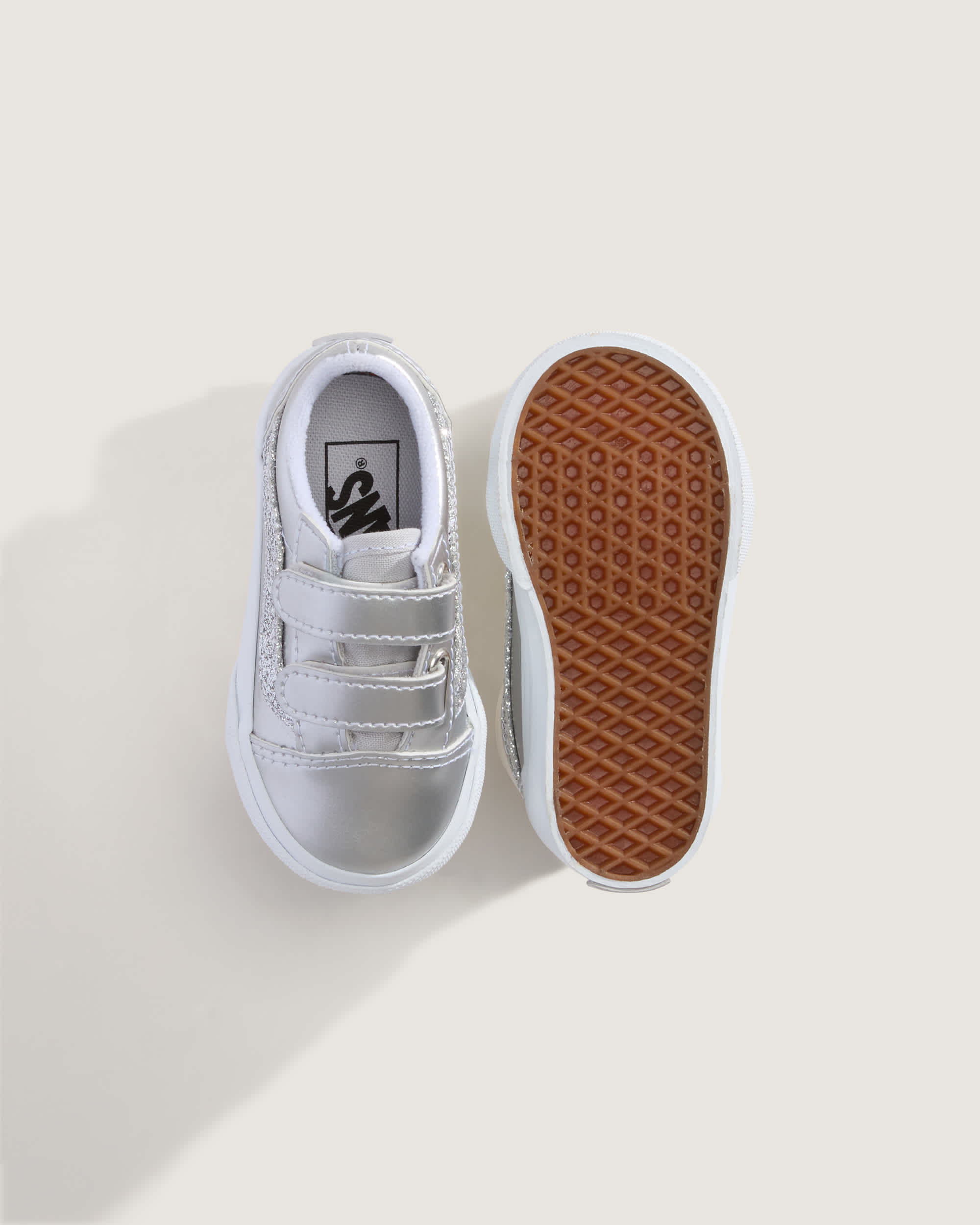 Buty niemowlce Old Skool V 14 lata VANS Biay ALT2