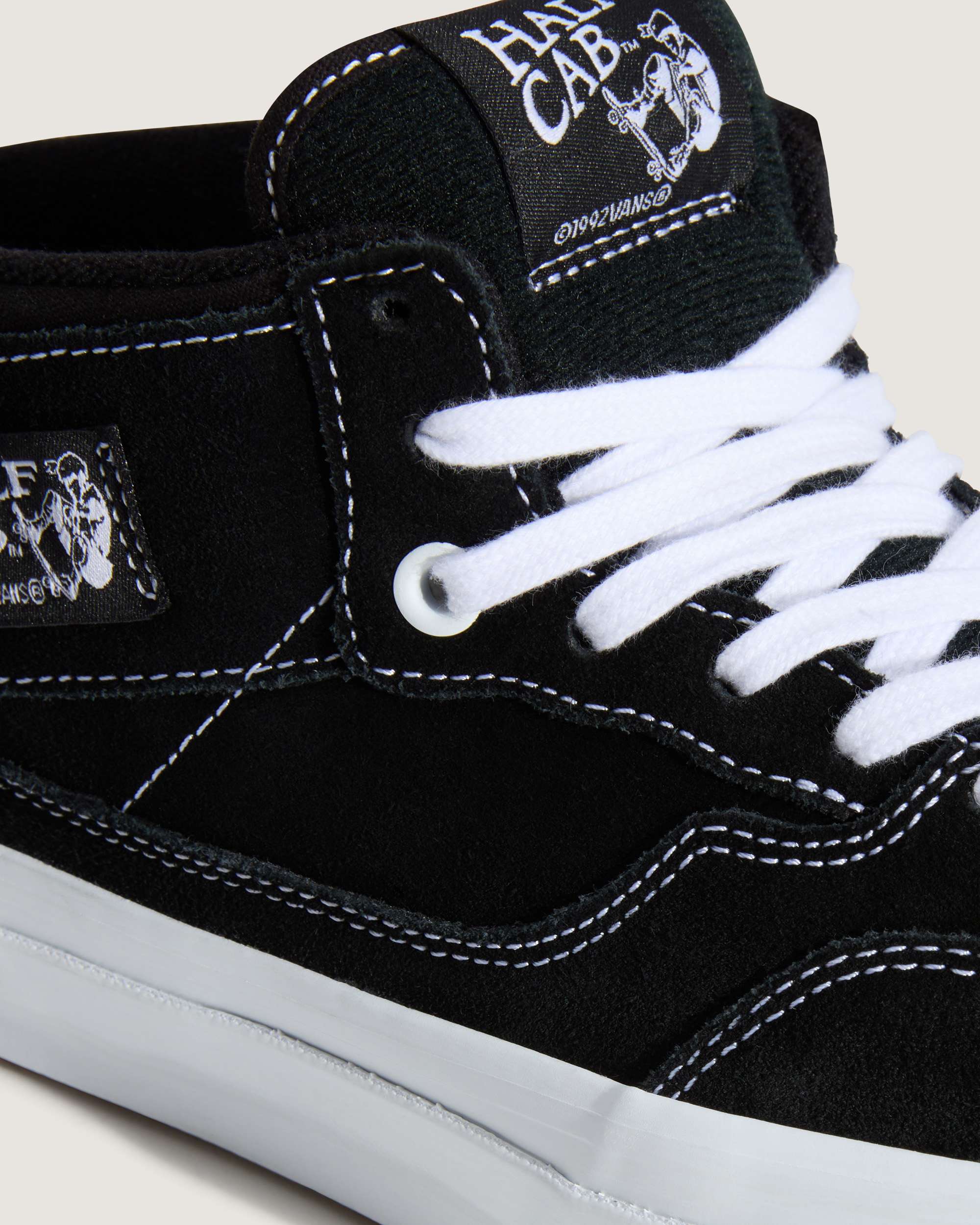 Premium Half Cab Schuhe VANS Schwarz ALT6