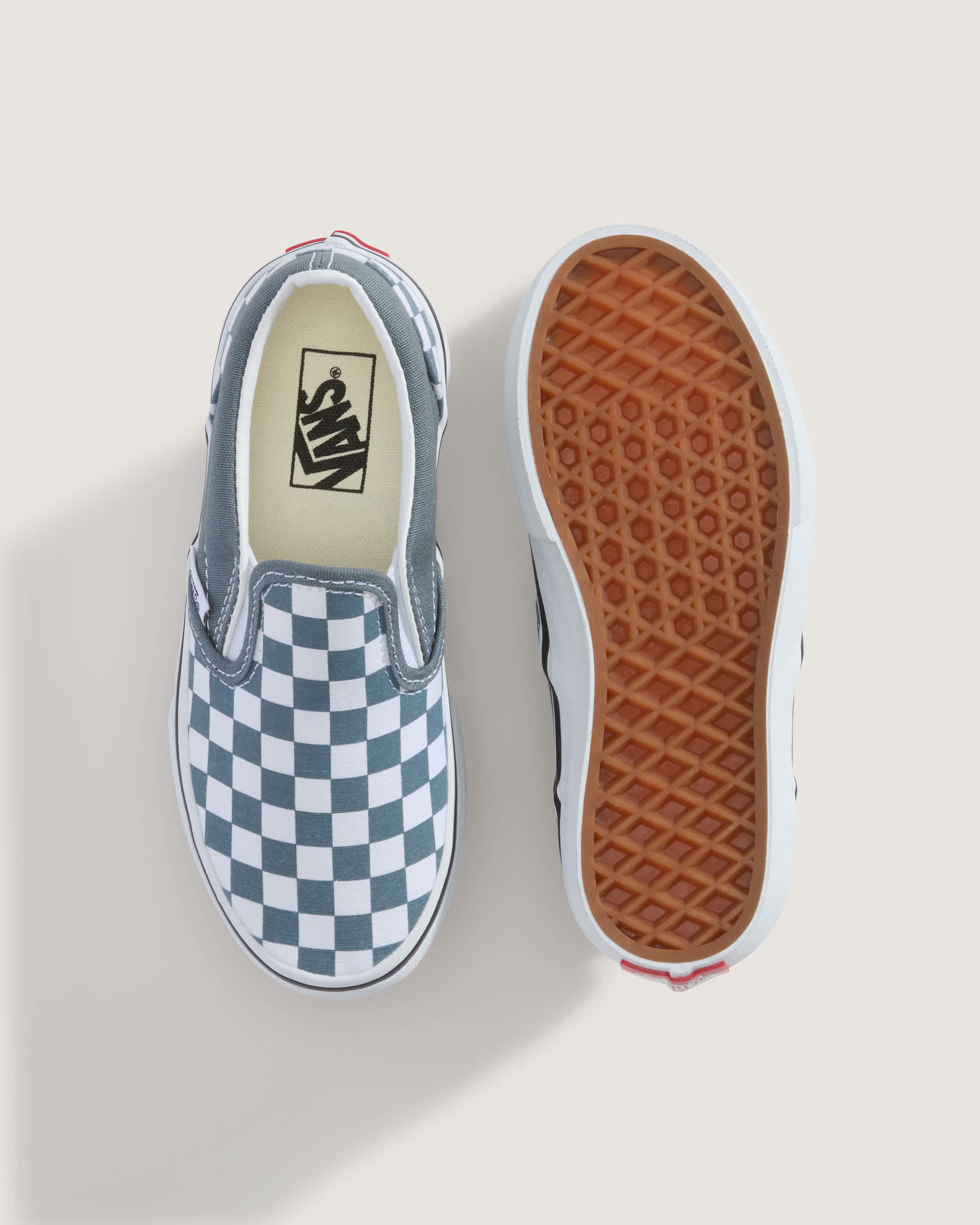 Kleine Kinder SlipOnSchuhe 48 Jahre VANS Grau ALT2